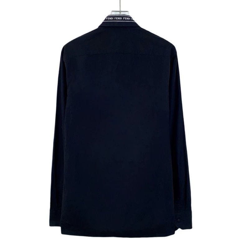 Fendi Fendi Black Long Sleeve Polo Shirt Size US S / EU 44-46 / 1 - 2 Thumbnail