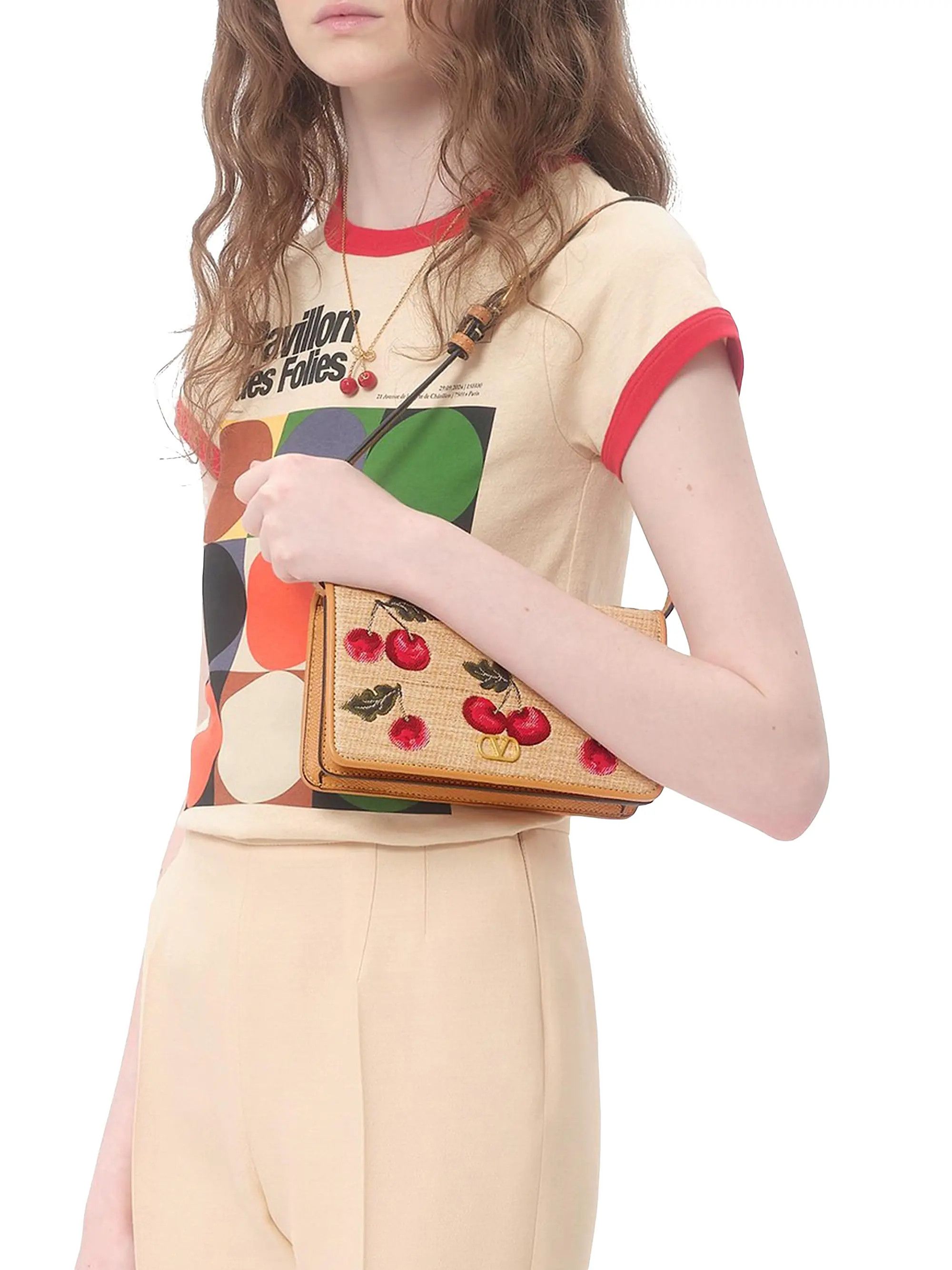 Valentino os11x0626 Size: OS / Vlogo Signature Mini Shoulder Bag Size ONE SIZE - 7 Thumbnail
