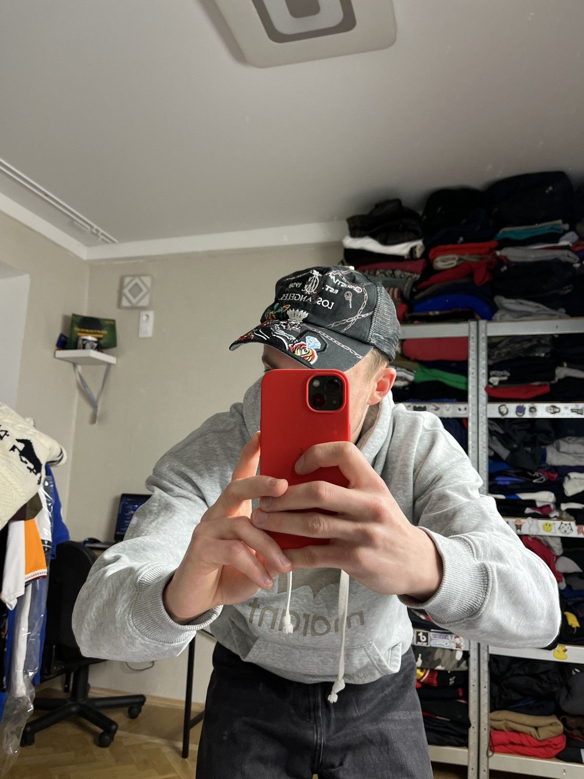 Ed Hardy Vintage Y2K Ed Hardy Cristian Audigier Streetwear Hat Cap Size ONE SIZE - 4 Thumbnail