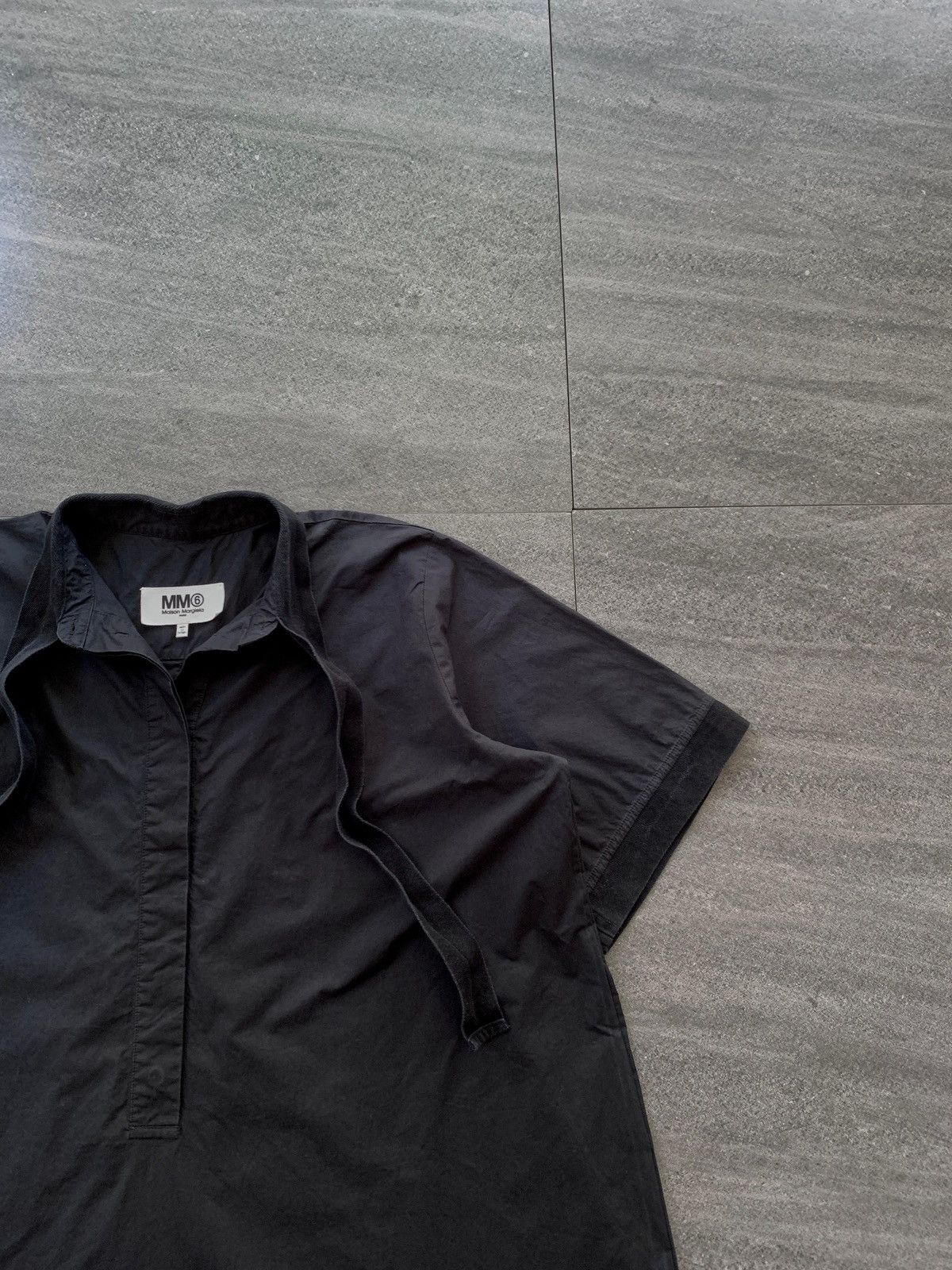 Maison Margiela FREE TAX! MM6 Ribbon Collared Shirt Size US M / EU 48-50 / 2 - 3 Thumbnail