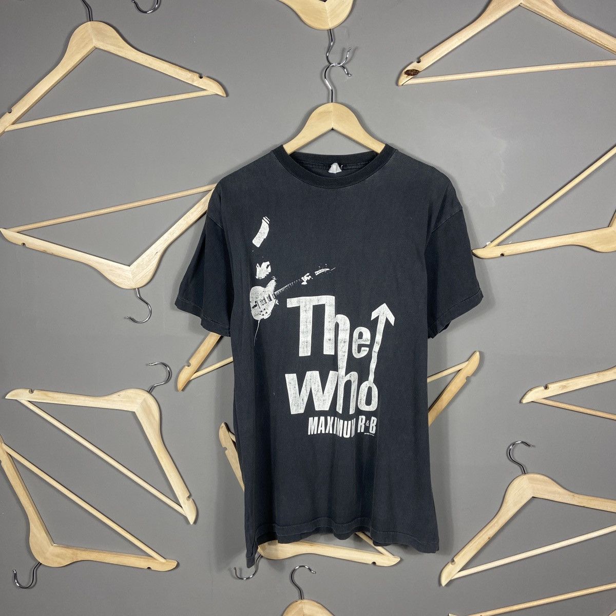 Band Tees Vintage 1989 The Who Maximum R&B Band T-shirt Size US L / EU 52-54 / 3 - 1 Thumbnail