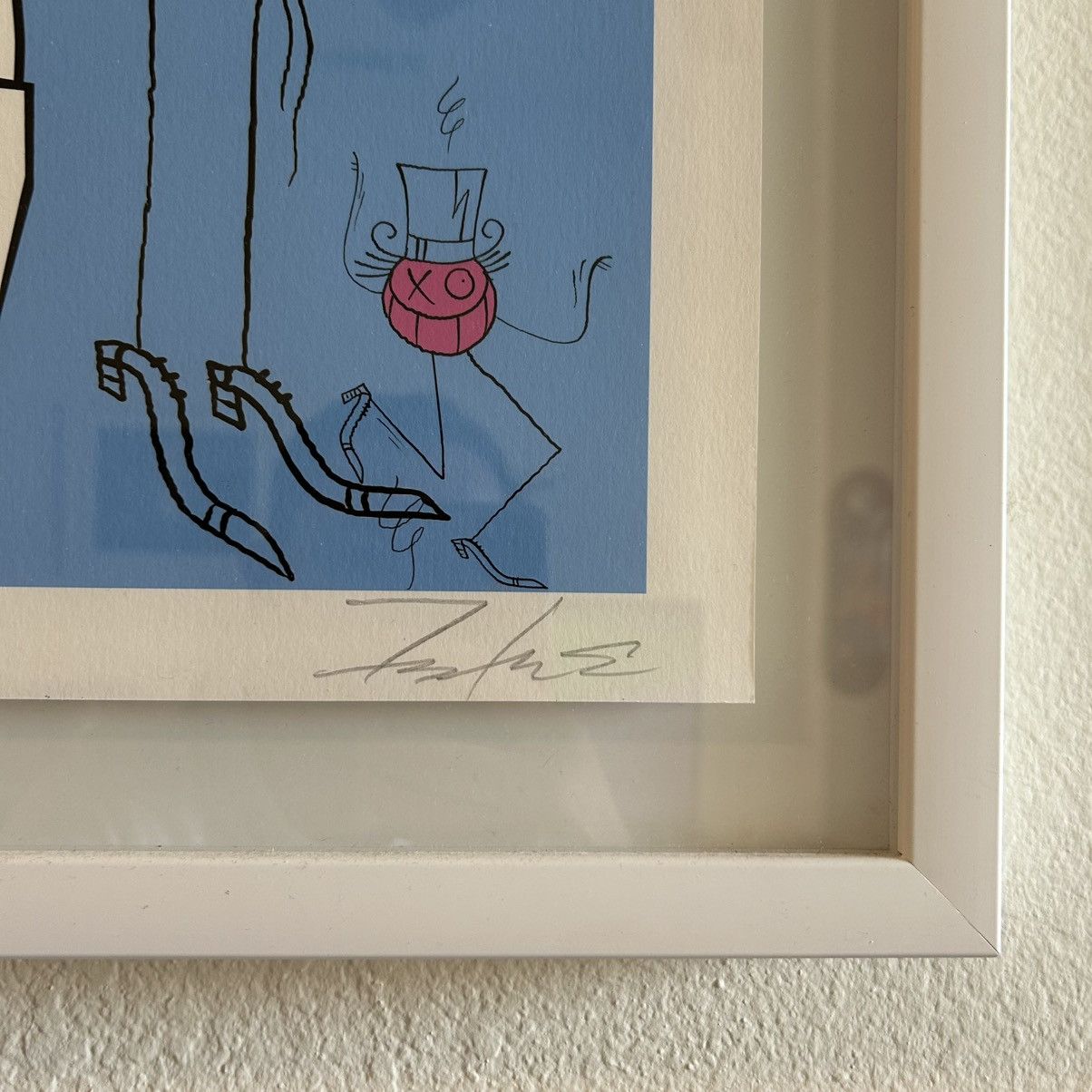 2018 x Futura x Andre Saraiva Entre Nous Print Signed