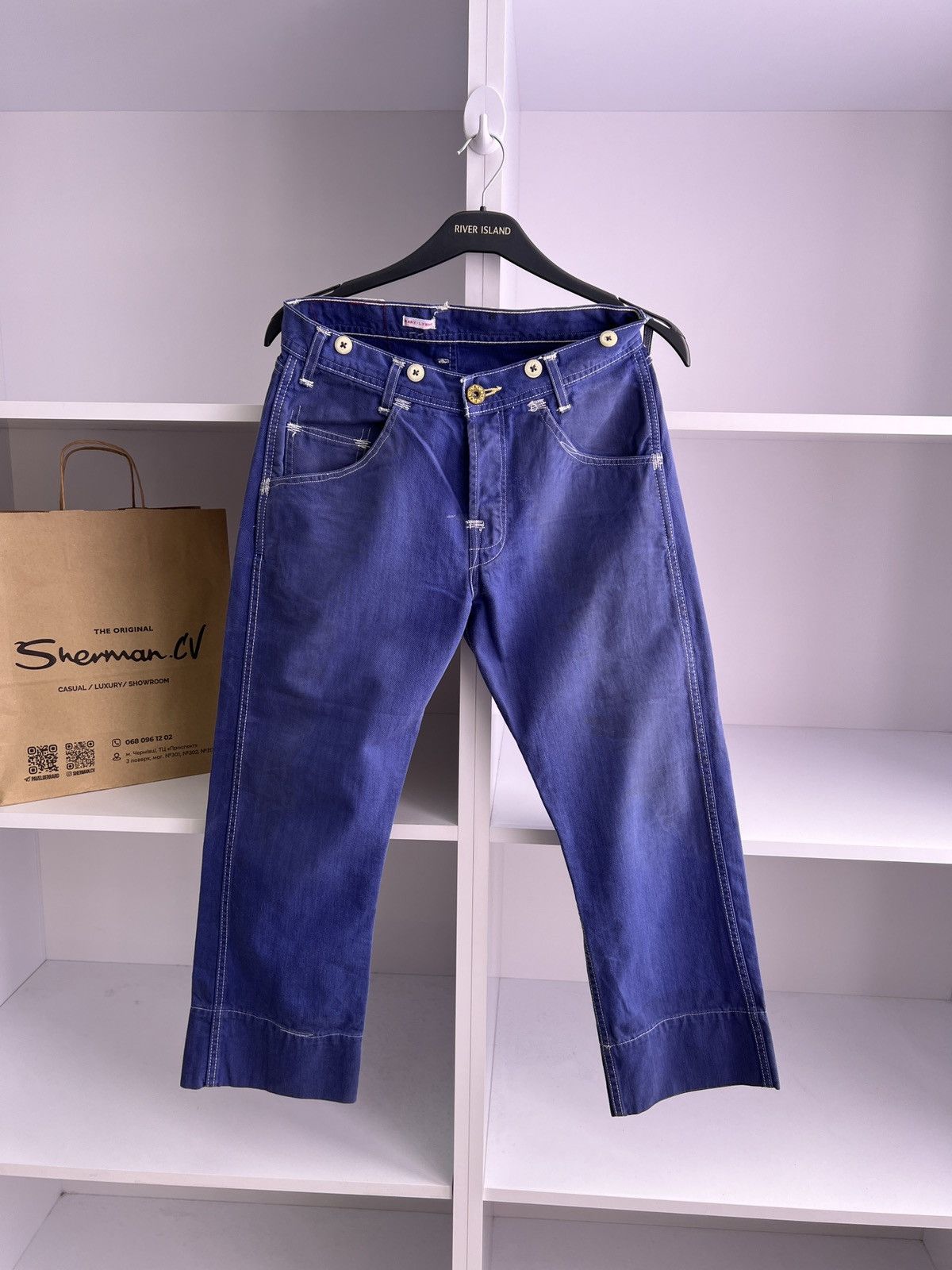 Levi's × Levi's Vintage Clothing × Vintage Vintage Levi’s 90s rare pants Size US 31 - 4 Thumbnail