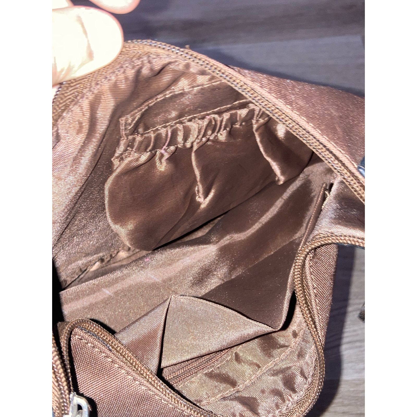 Other Joy Mangano Women’s Brown Shoulder Handbag Expandable Strap Size ONE SIZE - 9 Thumbnail