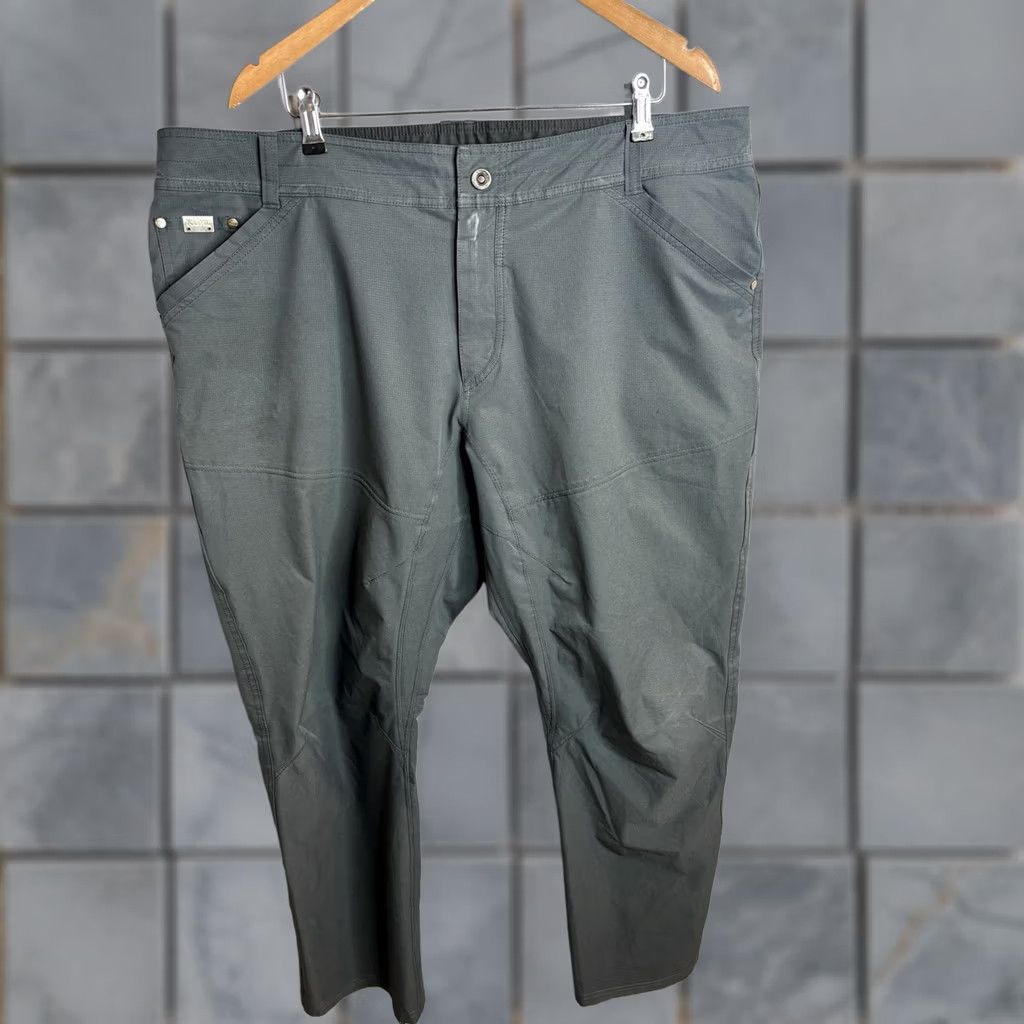 Vintage Kuhl Silencr Pants Mens 42x30 Gray Outdoor Hike Tech Workwear Cargo Straight 5166 Size US 42 / EU 58 - 1 Thumbnail