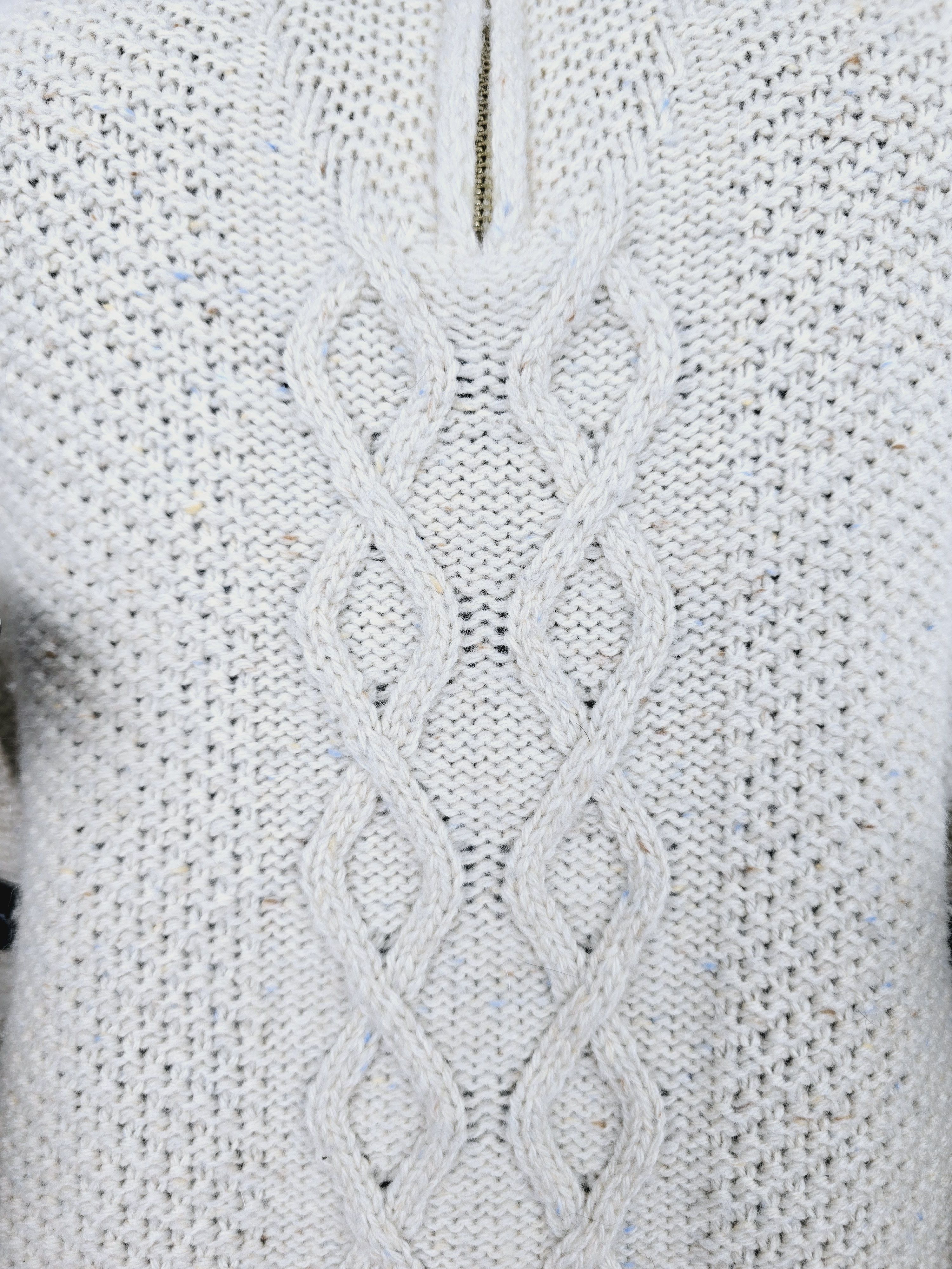 Designer × Other Oversized Wool Sweater by Aylin Koenig 100% Virgin Wool M/L Size M / US 6-8 / IT 42-44 - 7 Thumbnail