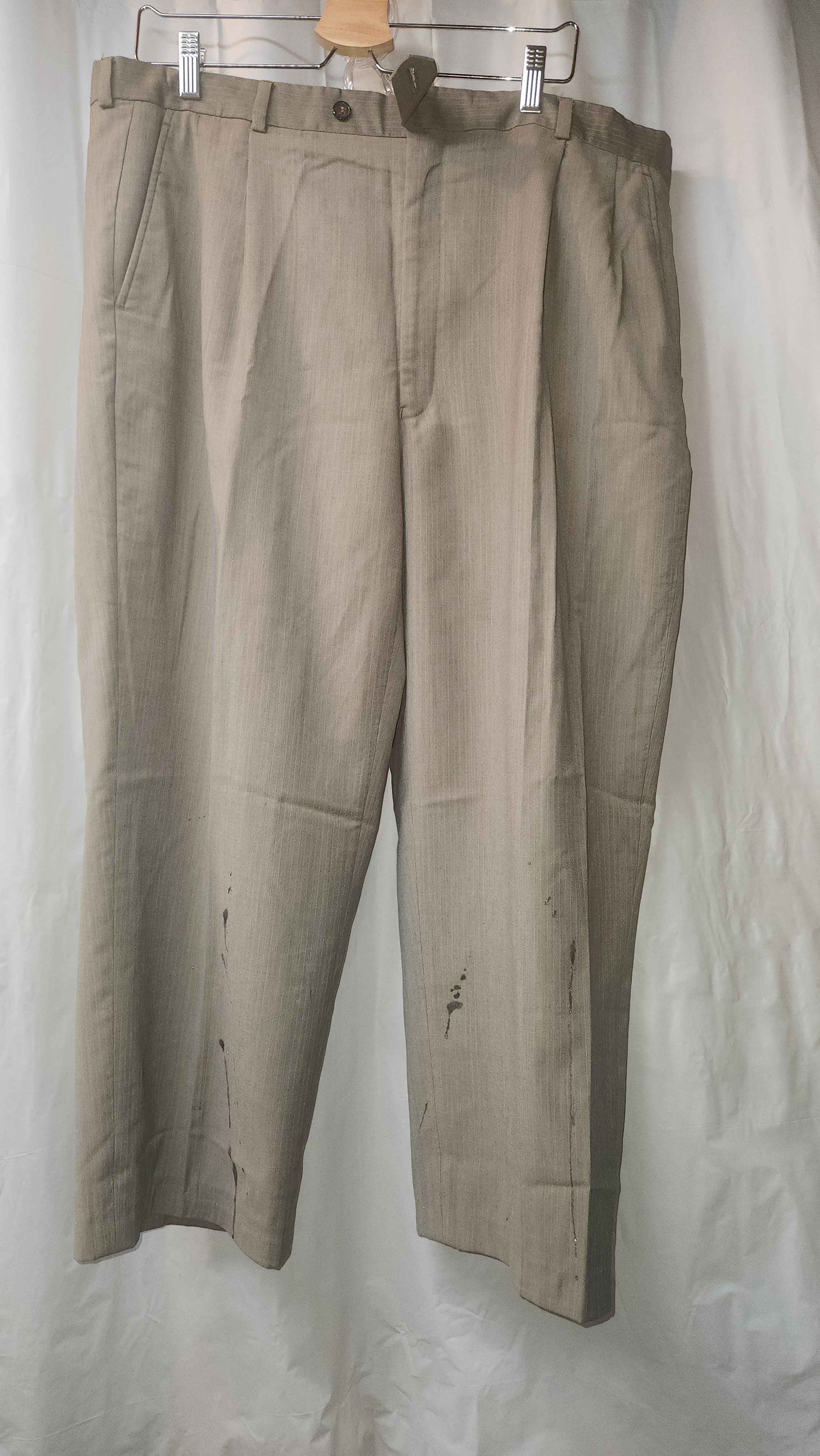 Other J D Christopher Light Gray Dress Pants Men's 44/38 L Size US 44 / EU 60 - 1 Thumbnail