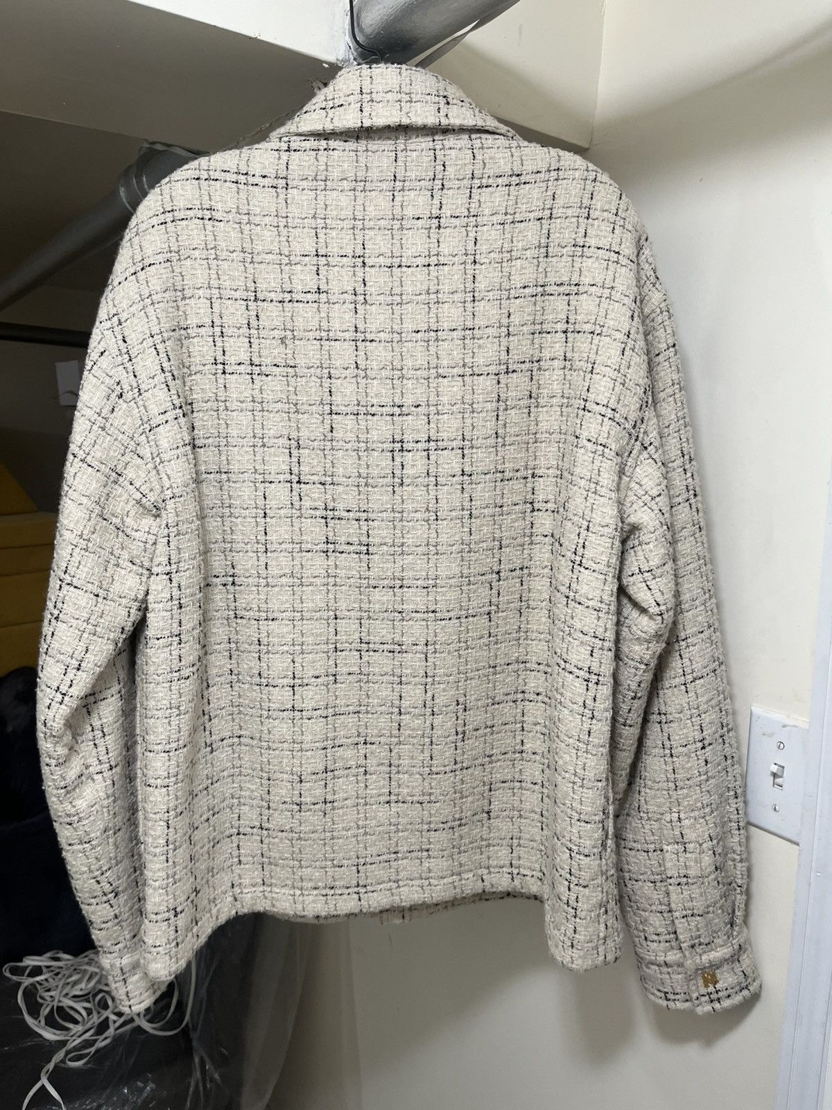 Amiri Amiri Fleck Tweed Padded Overshirt Sz S Size US S / EU 44-46 / 1 - 6 Thumbnail