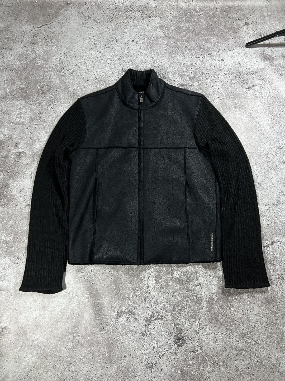 Adolfo Dominguez Black Leather Jacket Size US M / EU 48-50 / 2 - 2 Thumbnail