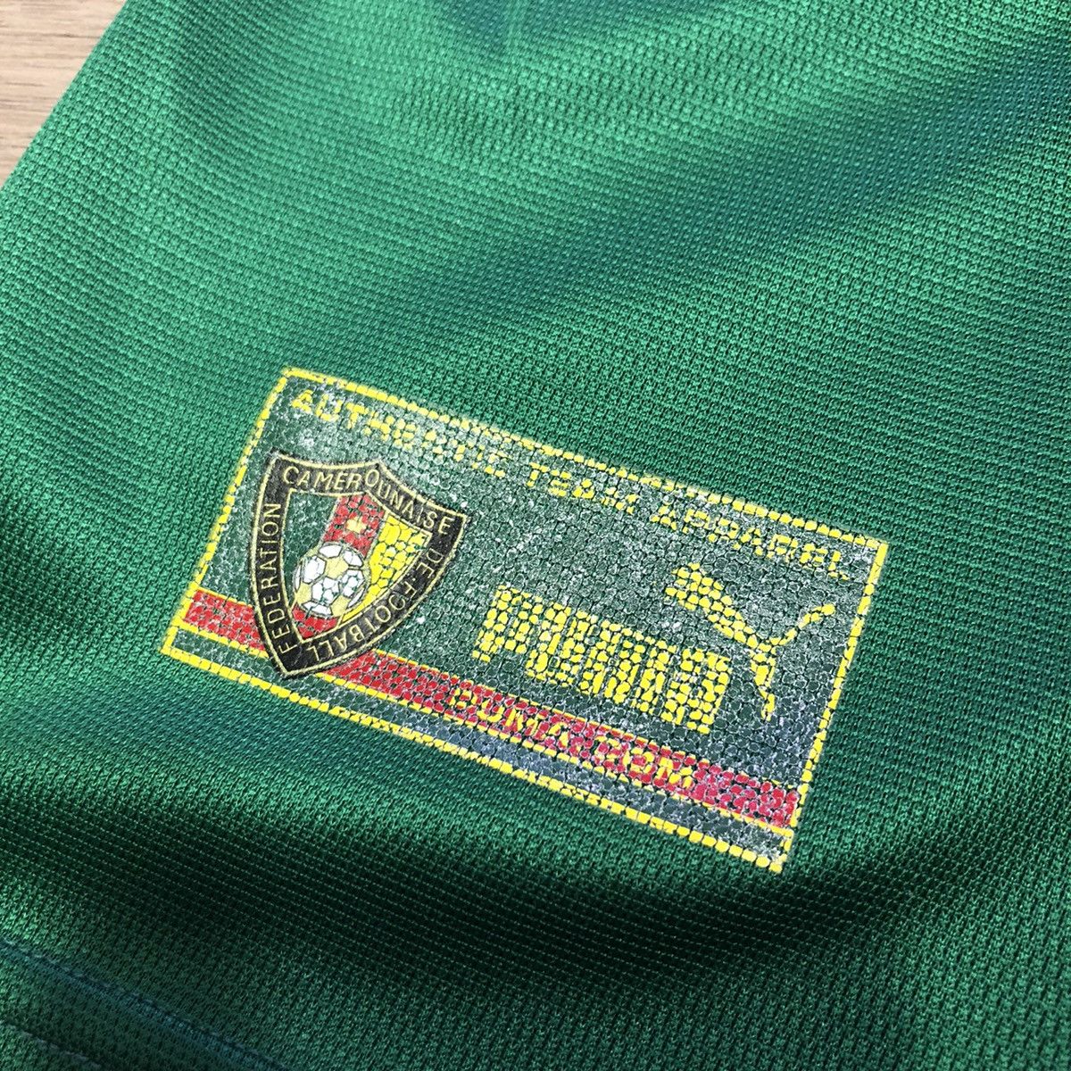 Other Cameroon worldcup 2002 home sleevesless shirt Size US L / EU 52-54 / 3 - 6 Thumbnail