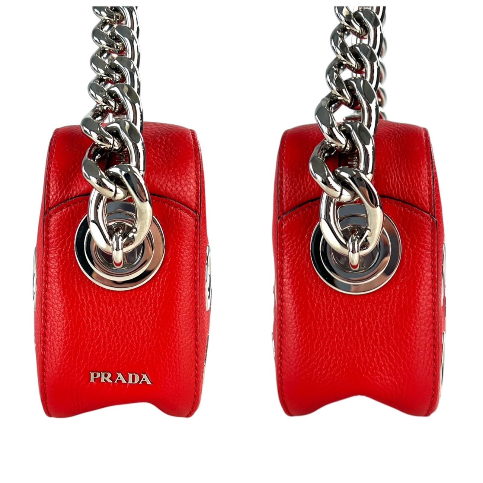 Prada Prada Grommet Shoulder Bag Size ONE SIZE - 4 Thumbnail
