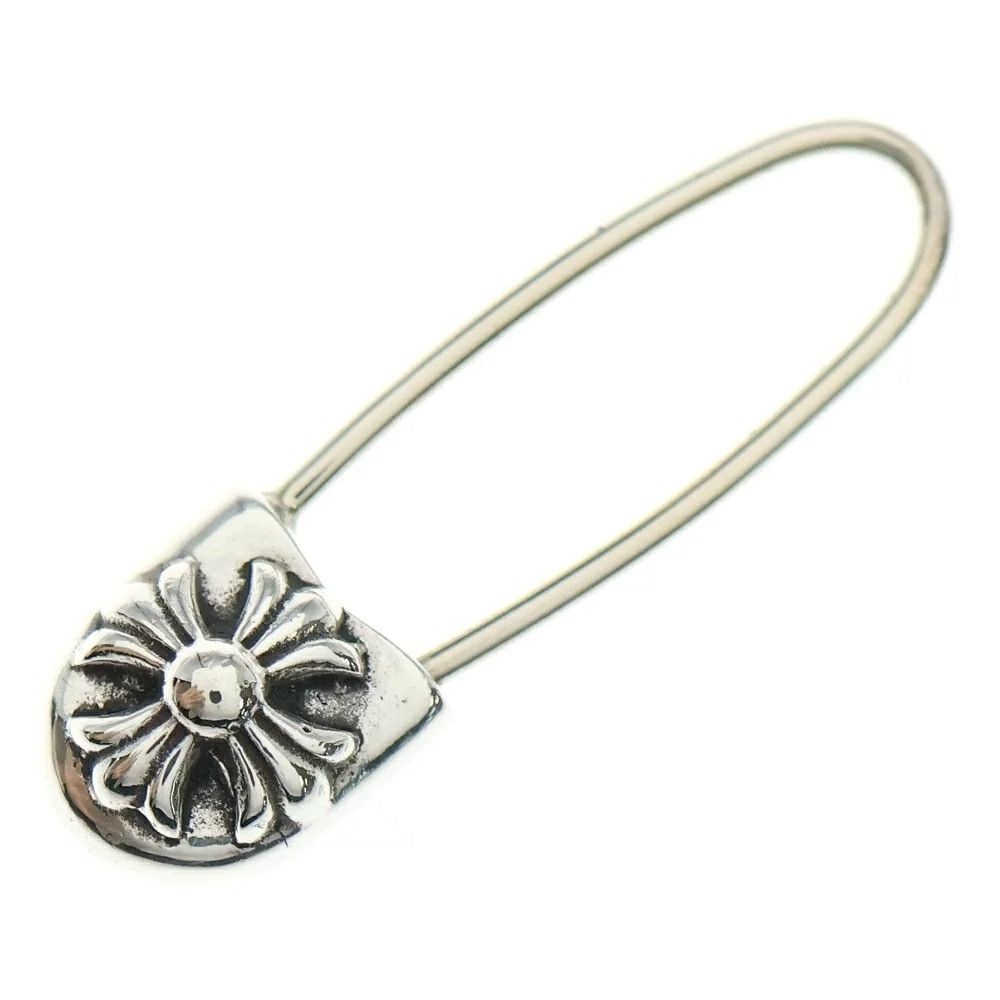 Chrome Hearts CHROME HEARTS SAFETY PIN CROSS SILVER Size ONE SIZE - 1 Thumbnail