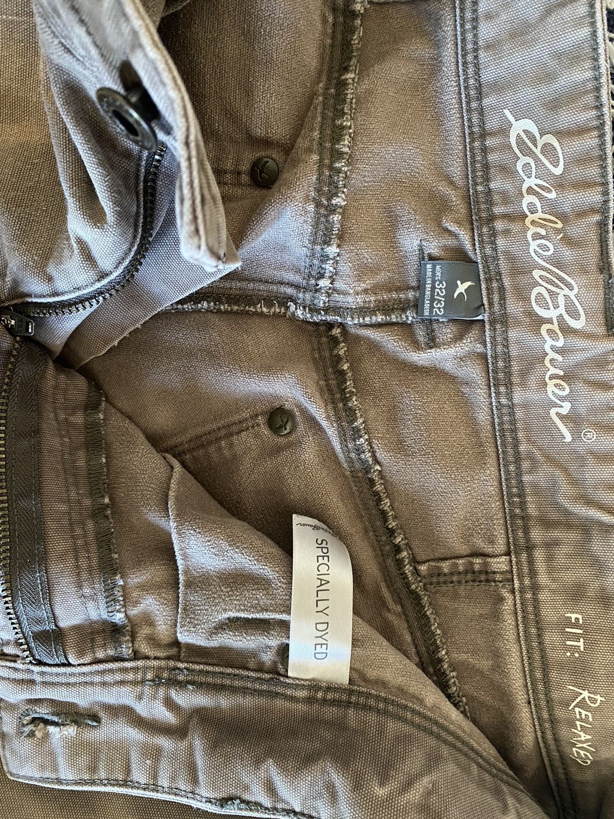 Eddie Bauer Eddie Bauer distressed work pants Size US 32 / EU 48 - 3 Thumbnail
