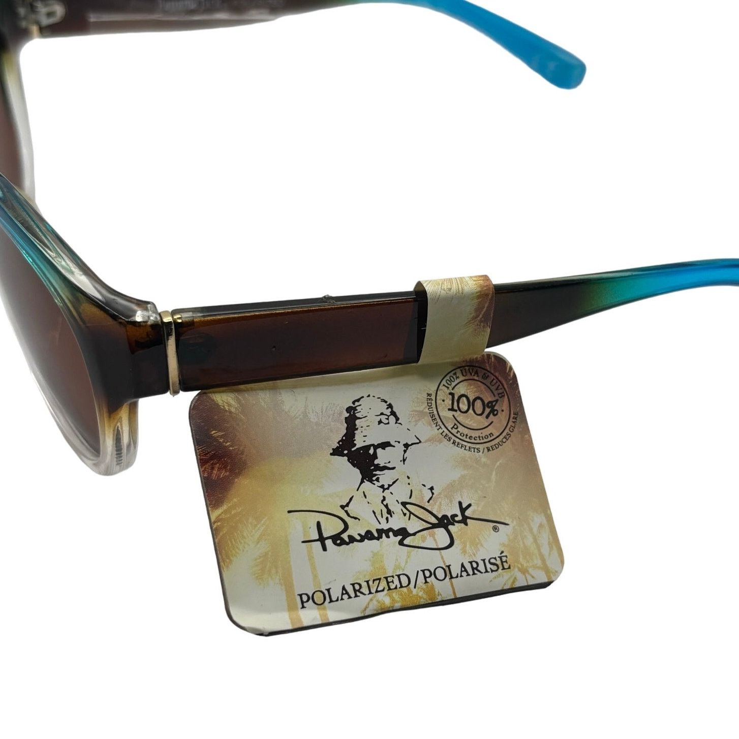 Panama Jack Women's Brown & Blue Panama Jack Sunglasses Size ONE SIZE - 4 Thumbnail