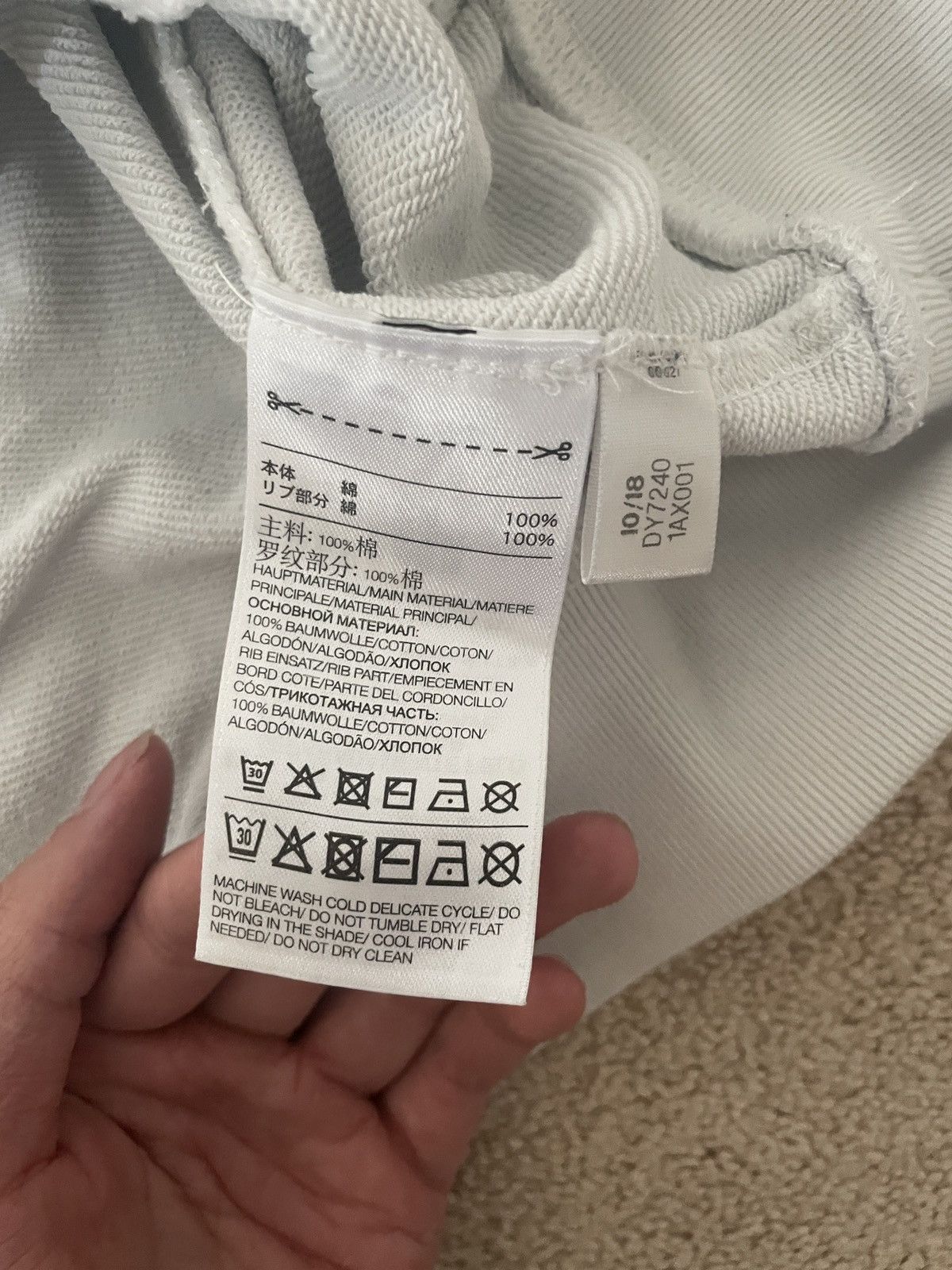 Adidas × Y-3 × Yohji Yamamoto Y-3 YOHJI YAMAMOTO Adidas Embroidered Sweatshirt Size US L / EU 52-54 / 3 - 5 Thumbnail
