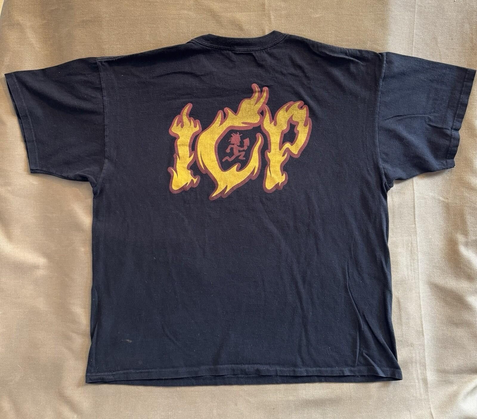 Vintage Vintage 2000 Insane Clown Posse Uncle Sam Hatchet Man Shirt Size US XL / EU 56 / 4 - 2 Thumbnail