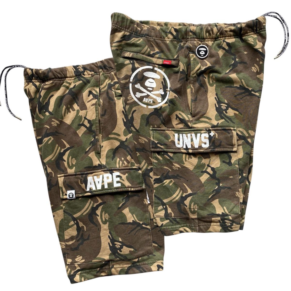 Aape Aape by A Bathing Ape Sweat Shorts Size US 32 / EU 48 - 1 Thumbnail