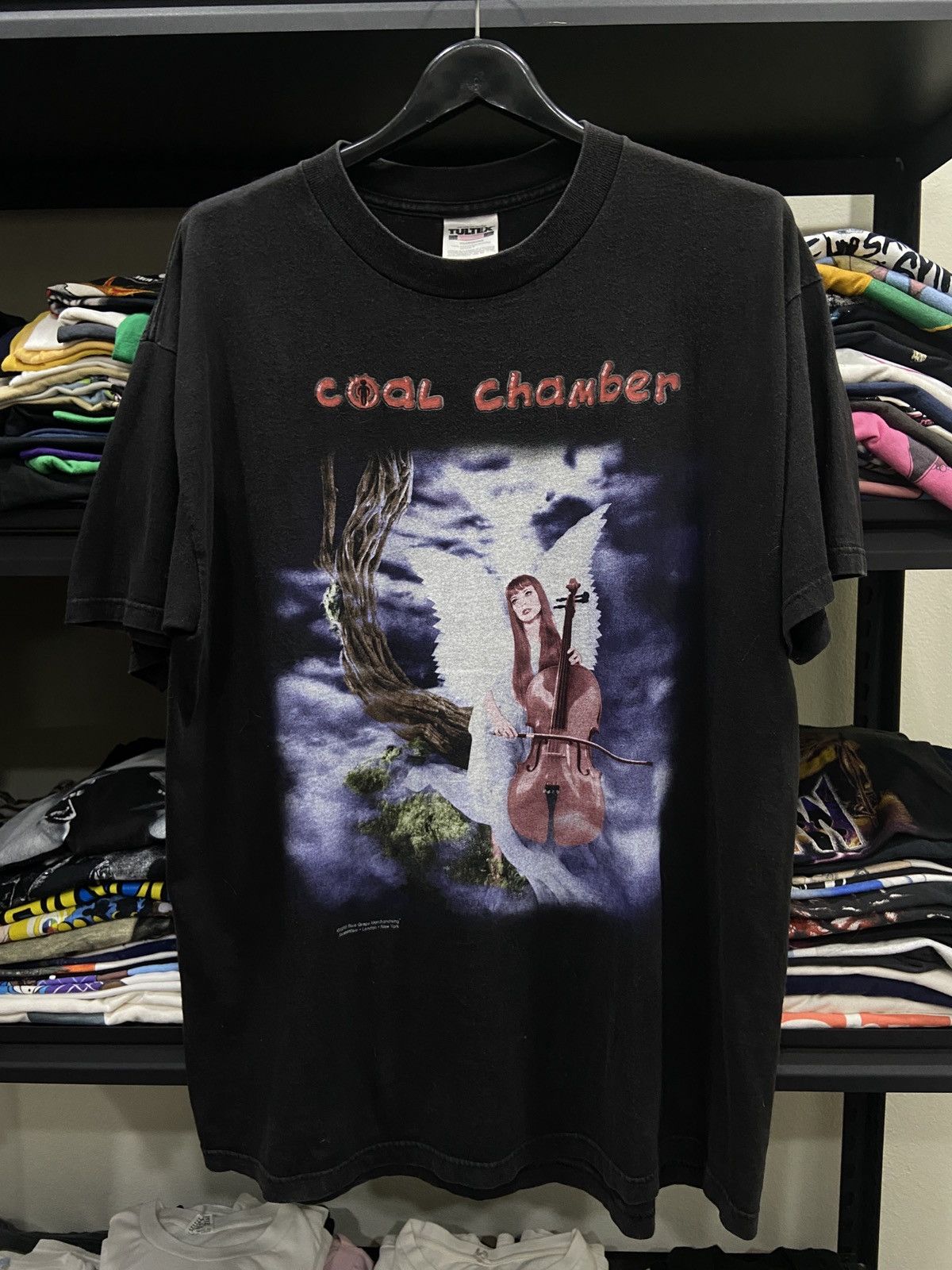 Band Tees × Vintage Vintage 1999s Coal Chamber Music Nu Metal Rock TOUR TShirt Size US L / EU 52-54 / 3 - 1 Thumbnail