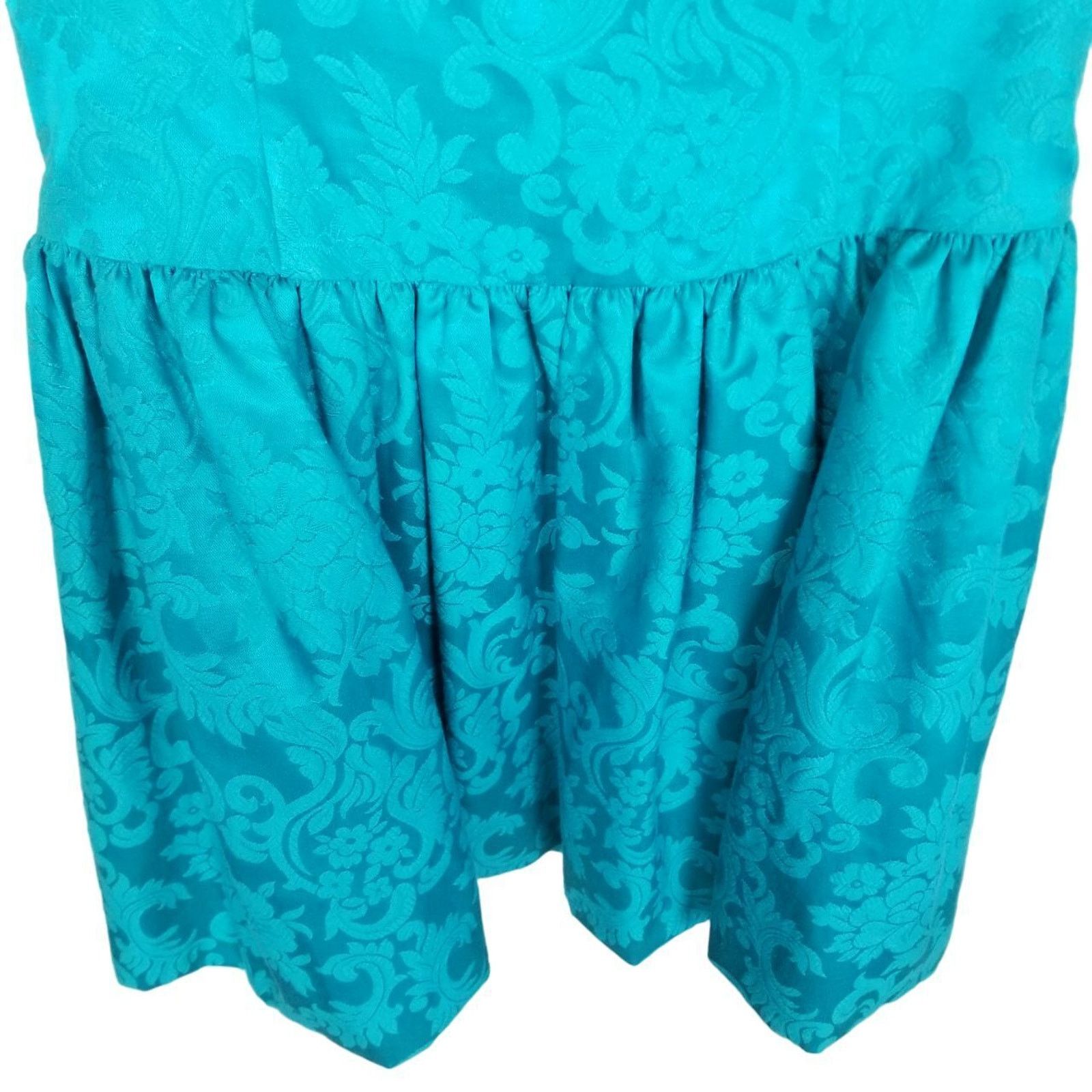 Jessica McClintock Vintage Jessica McClintock Gunne Sax Strapless Dress 11/12 Size XL / US 12-14 / IT 48-50 - 3 Thumbnail