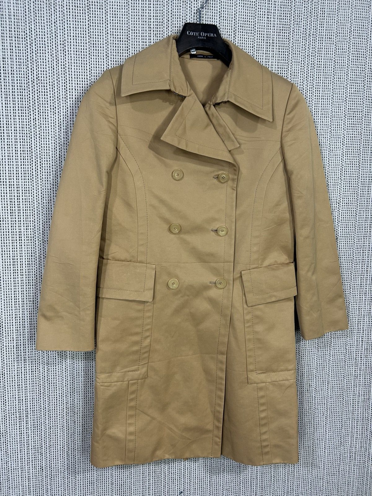 Gucci Vintage gucci trenchcoat big pocket Size XS / US 0-2 / IT 36-38 - 19 Thumbnail