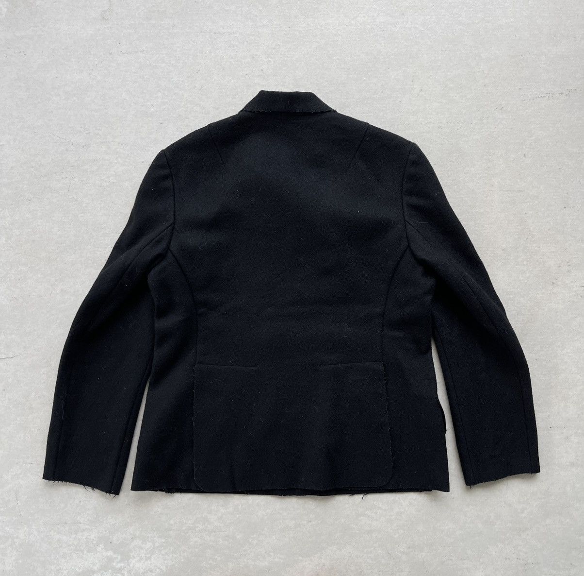 Yohji Yamamoto 🔥Vtg Iwish by Yohji Yamamoto Double-breasted Mohair Jacket Size M / US 6-8 / IT 42-44 - 10 Thumbnail