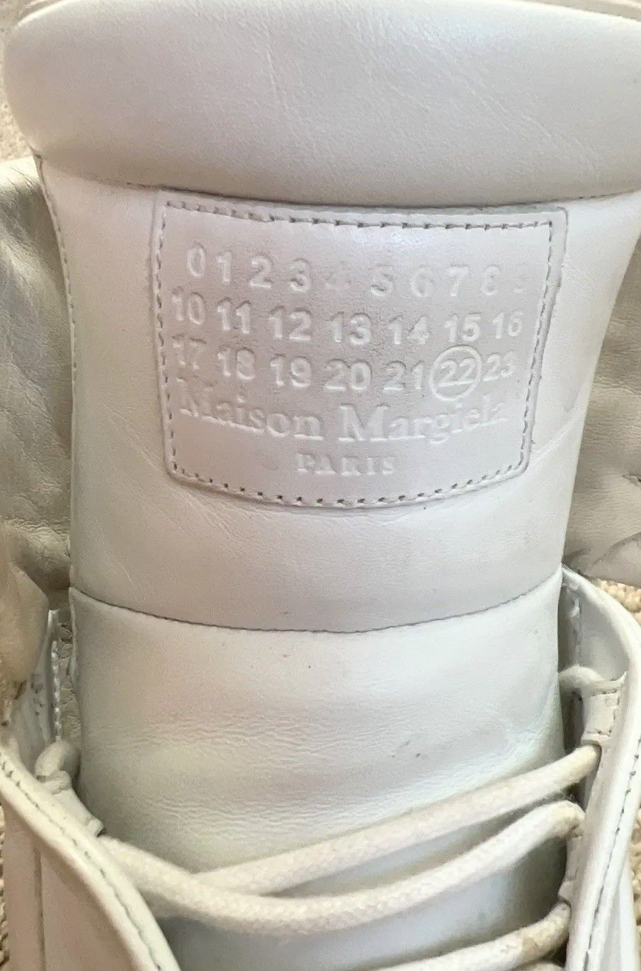 Maison Margiela Maison Margiela Future White 9 42 High Tops Leather Size US 9 / EU 42 - 3 Thumbnail