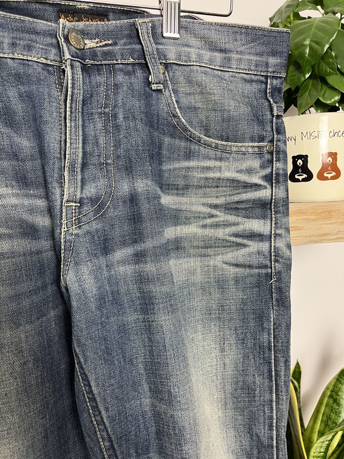 Nudie Jeans Vintage Nudie Jeans Distressed Denim Pants washed japanese Size US 32 / EU 48 - 4 Thumbnail