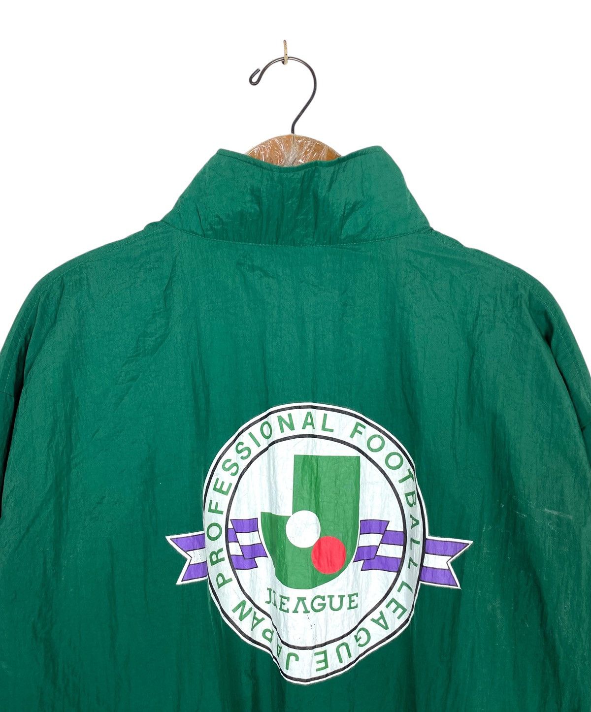 Mizuno Rare‼️ Vintage Mizuno J. League Big Logo Light Jacket Size US M / EU 48-50 / 2 - 2 Thumbnail