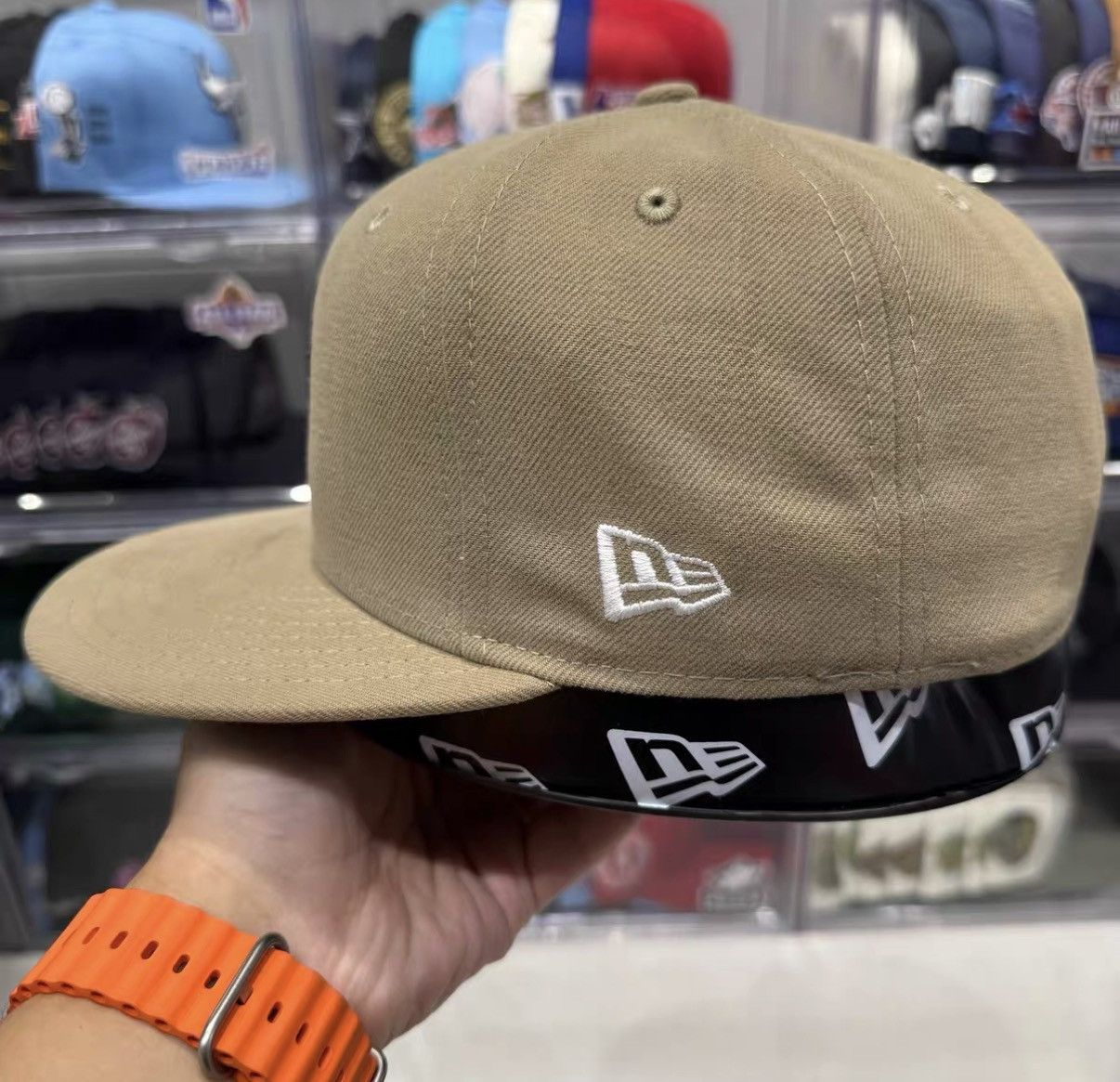 New Era New Era MLB Los Angeles Dodgers Khaki Baseball Cap J 32 Size ONE SIZE - 2 Thumbnail