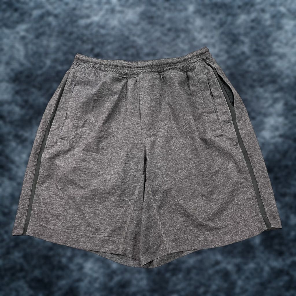 Lululemon Lululemon Shorts Mens Large Gray Heather Pace Breaker Lined 9 Inch Performance Size US 33 - 1 Thumbnail