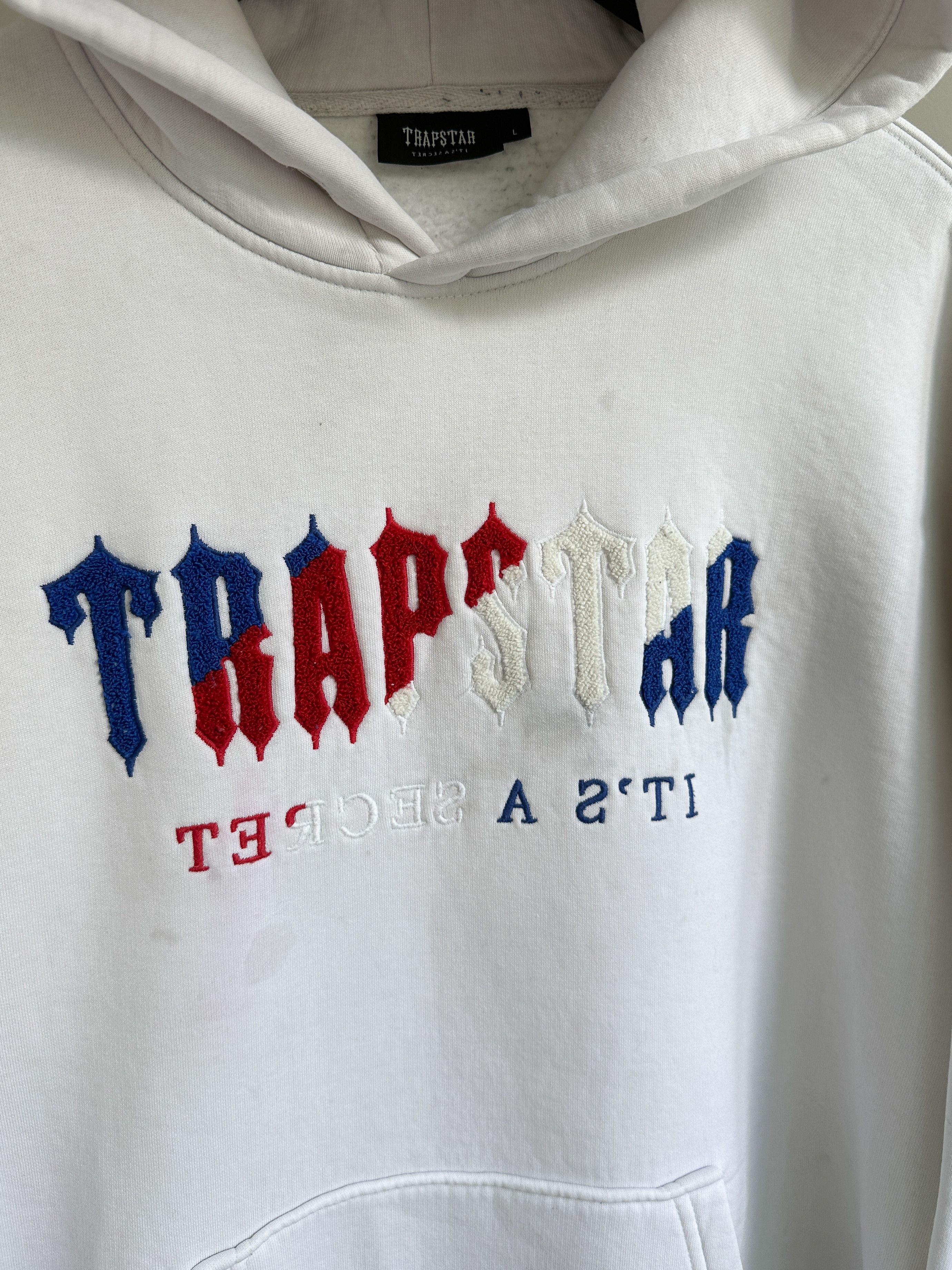 Trapstar London Trapstar White Hoodie Size US L / EU 52-54 / 3 - 3 Thumbnail