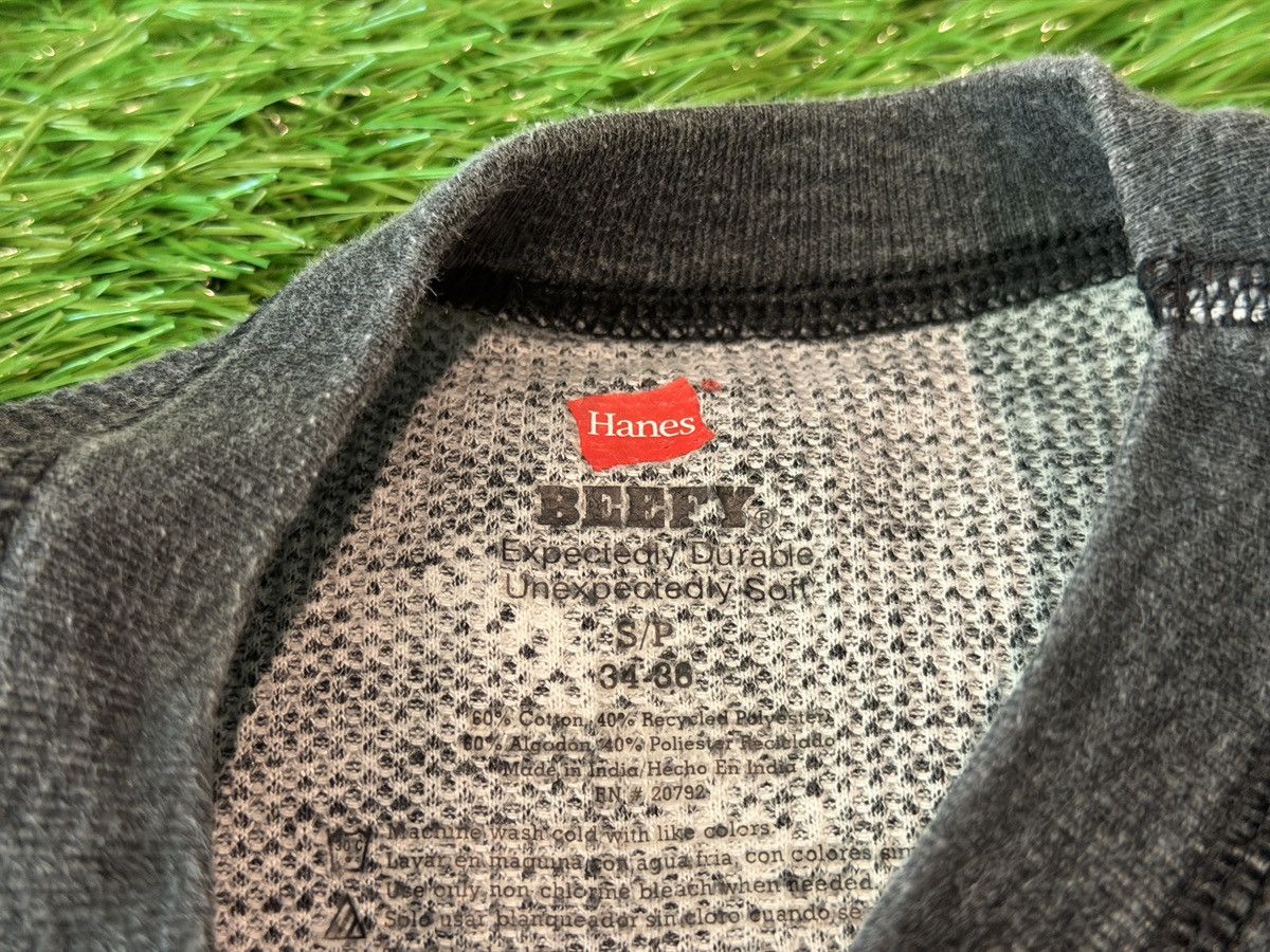 Supreme Supreme Hanes Black Thermal Crew Long Sleeve Shirt Size US S / EU 44-46 / 1 - 3 Thumbnail