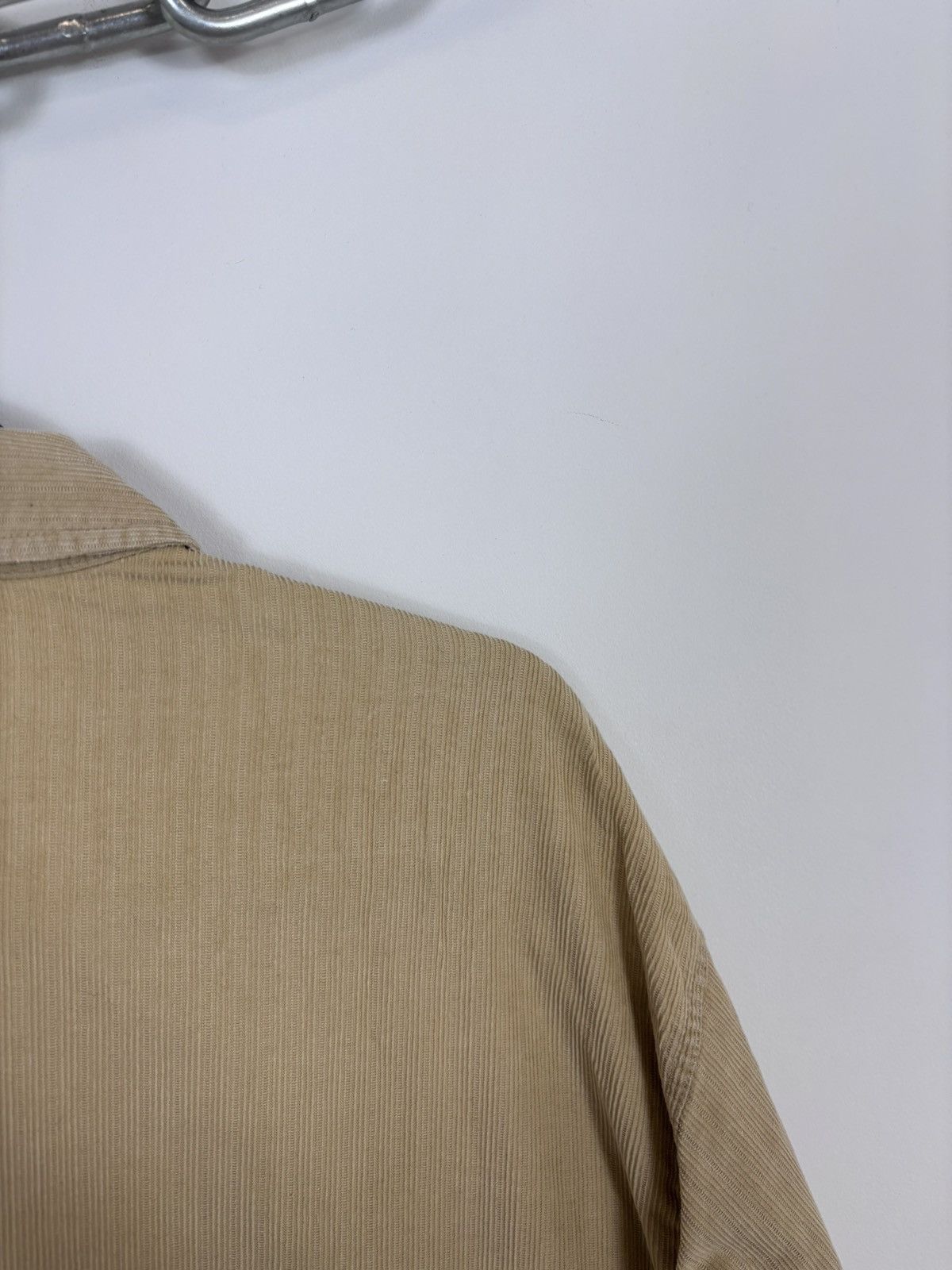 Moschino Vintage 1990s Moschino Jeans Corduroy Long Sleeve Shirt Size US M / EU 48-50 / 2 - 22 Thumbnail