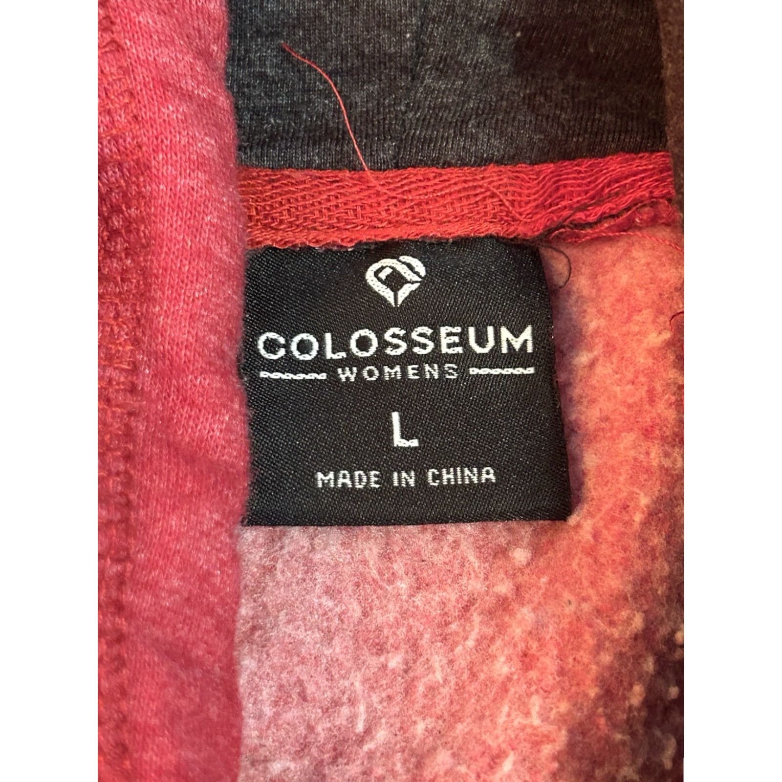 Champion VINTAGE? No. Womens Champion Hoodie Pullover Large Red Activewear Womens Hoodie Large Red Champion Pullover Hoodie Womens Size L / US 10 / IT 46 - 5 Thumbnail