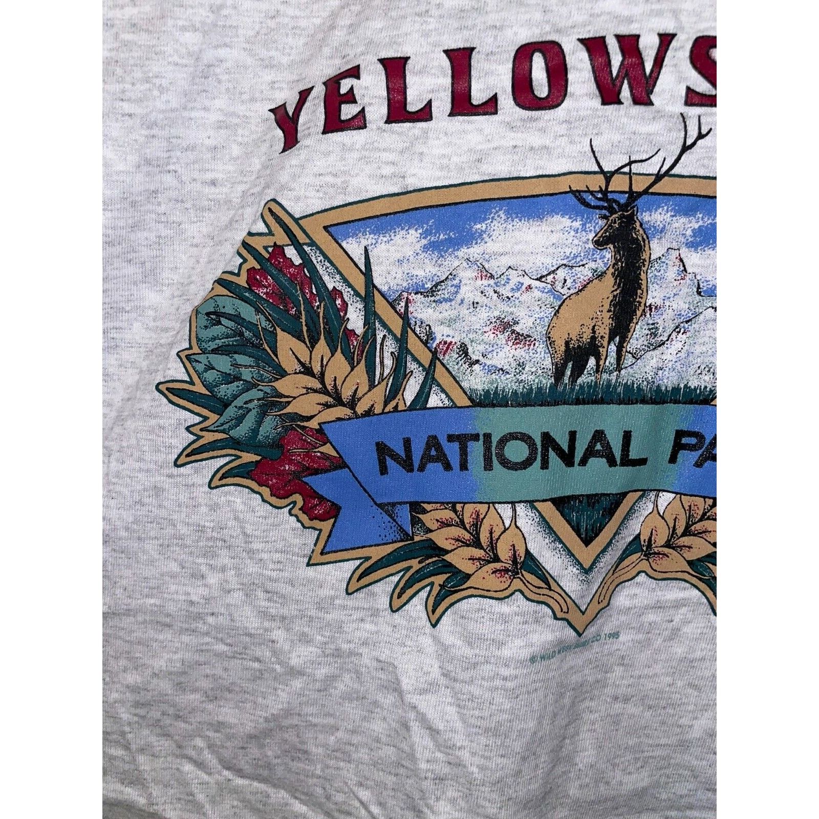 Signal Sport Vintage Yellowstone Shirt Mount Rushmore Gray Shirt Large Size US L / EU 52-54 / 3 - 4 Thumbnail