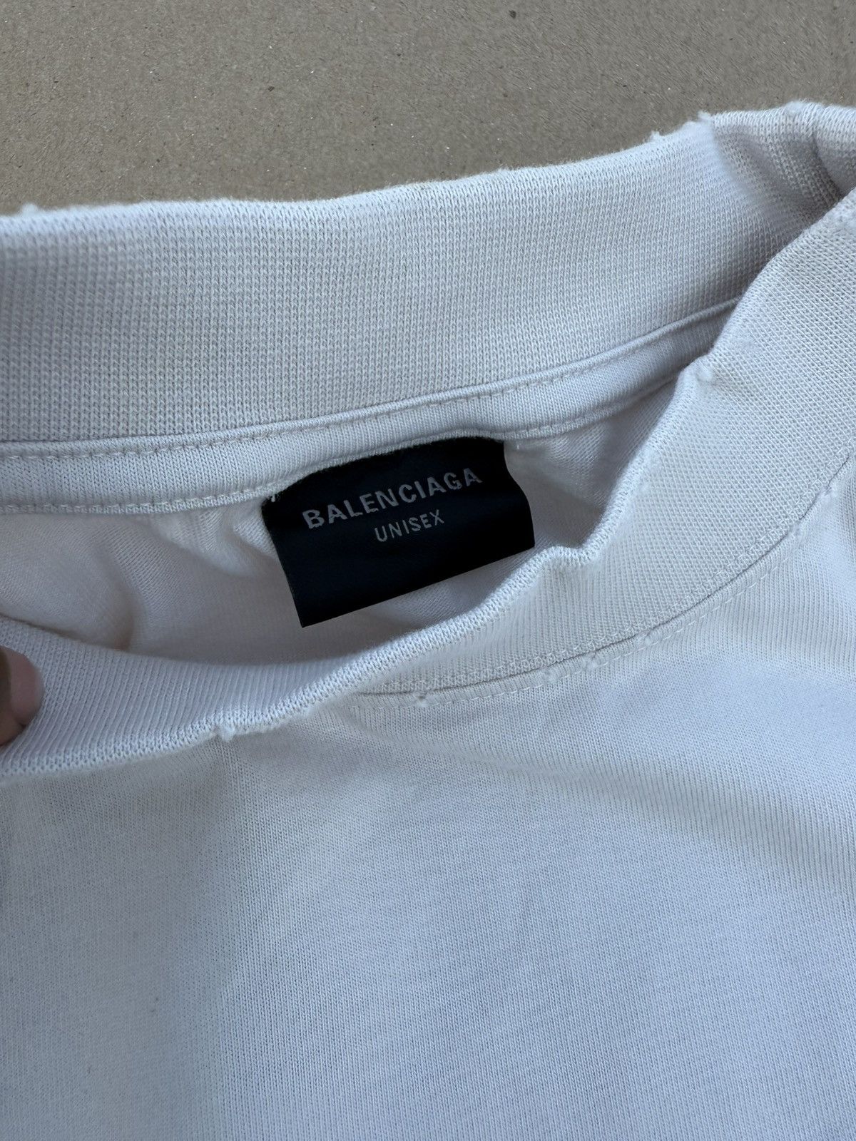 Balenciaga Balenciaga Stencil Logo Tee Size US XS / EU 42 / 0 - 5 Thumbnail