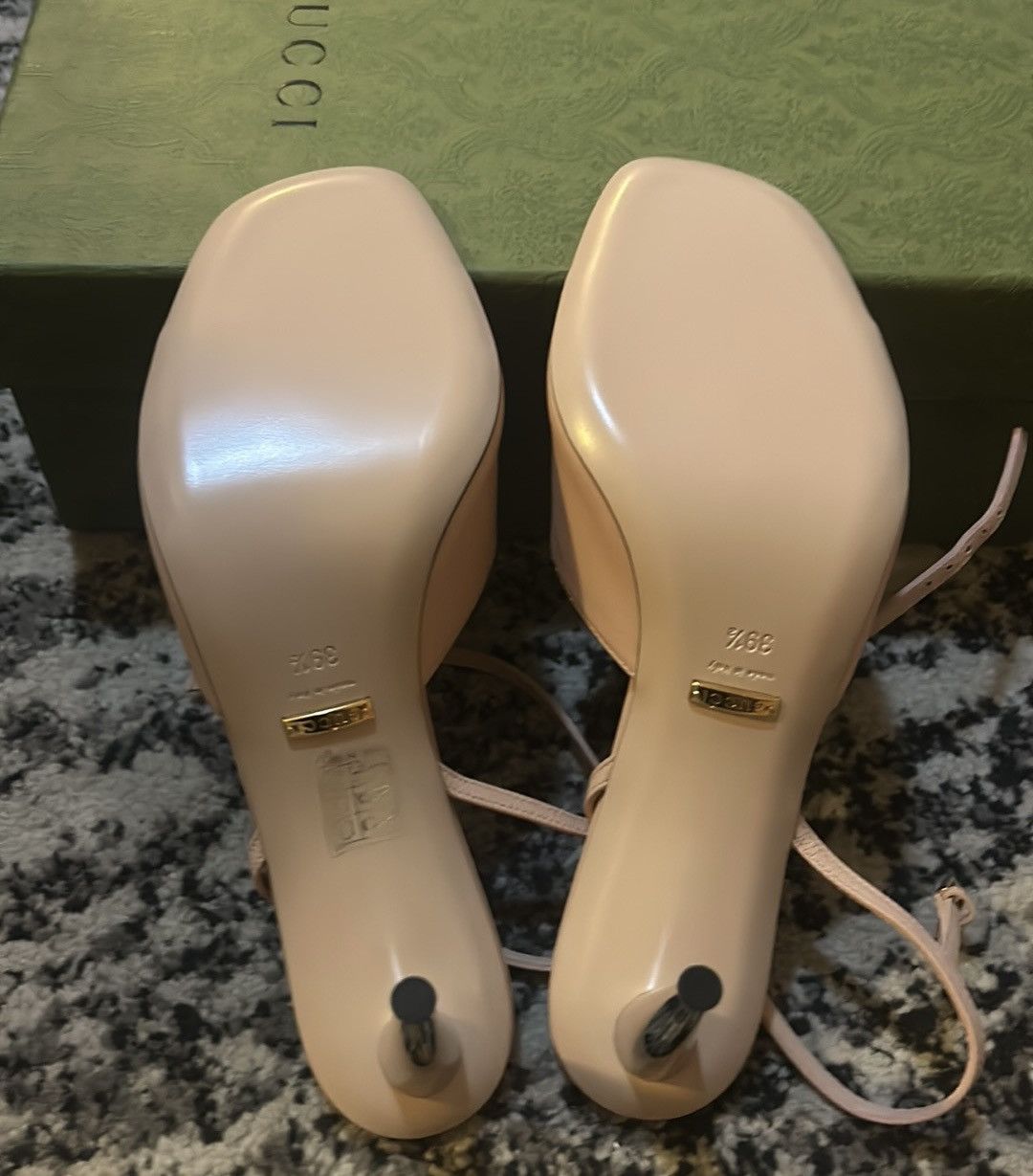 Gucci Gucci Blondie One Strap Sandal 8.5cm size 39.5 Size US 9.5 / IT 39.5 - 4 Thumbnail