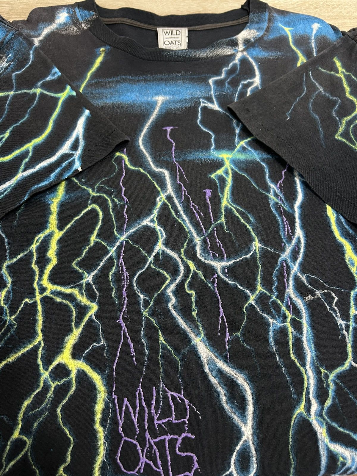 Vintage 90’s Wild Oats Lightning AOP Rare Size US XL / EU 56 / 4 - 7 Thumbnail