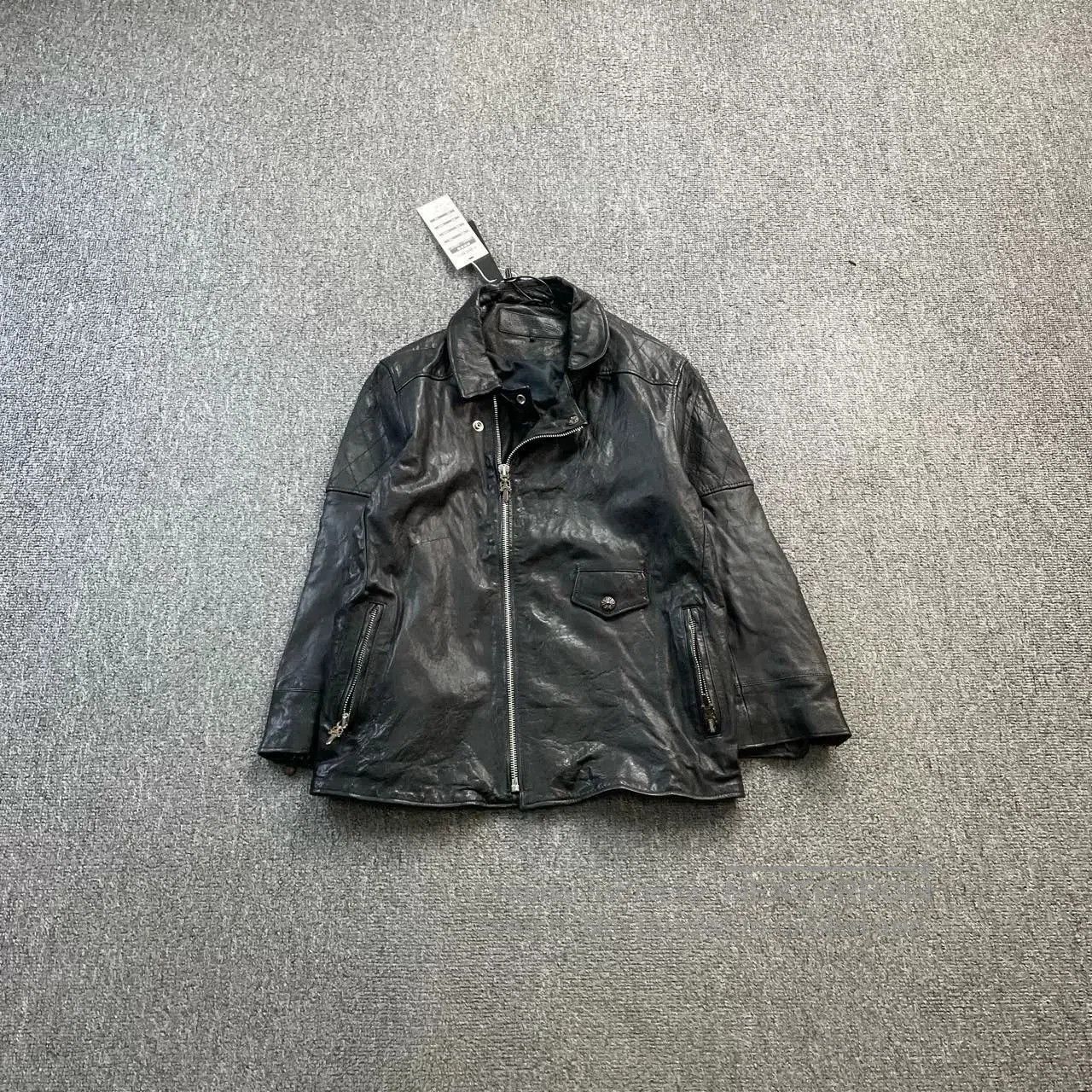 Chrome Hearts Chrome Hearts Black Leather Jacket. Size US L / EU 52-54 / 3 - 1 Thumbnail