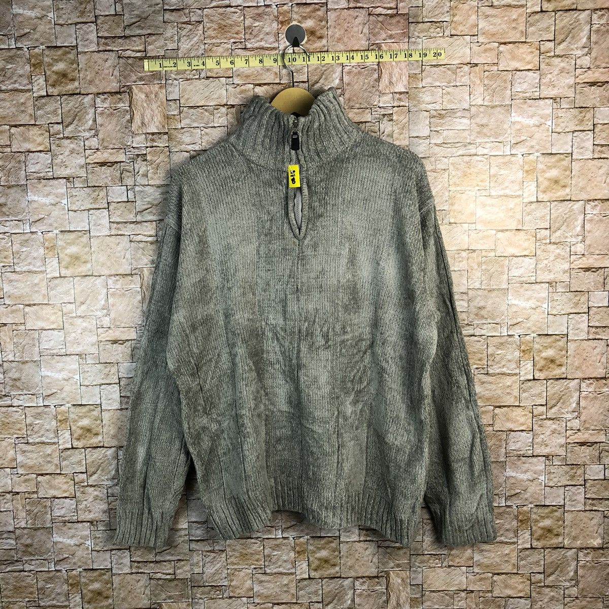 Japanese Brand MRD Grey Sweater vintage #A780 Size US XL / EU 56 / 4 - 1 Thumbnail