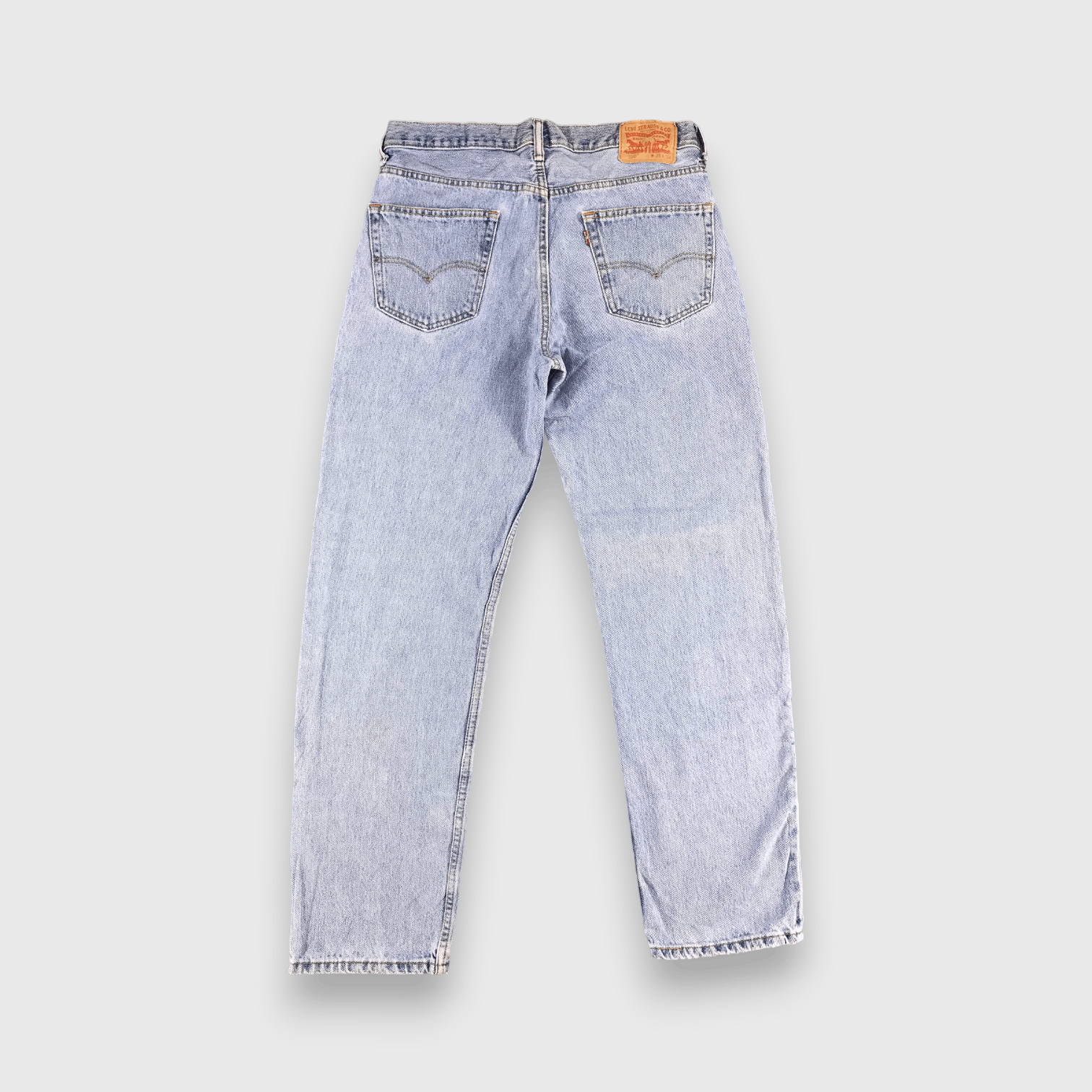 Levi's Light Washed Denim Vintage Levis 550 Jeans-J1036 Size US 34 / EU 50 - 2 Thumbnail