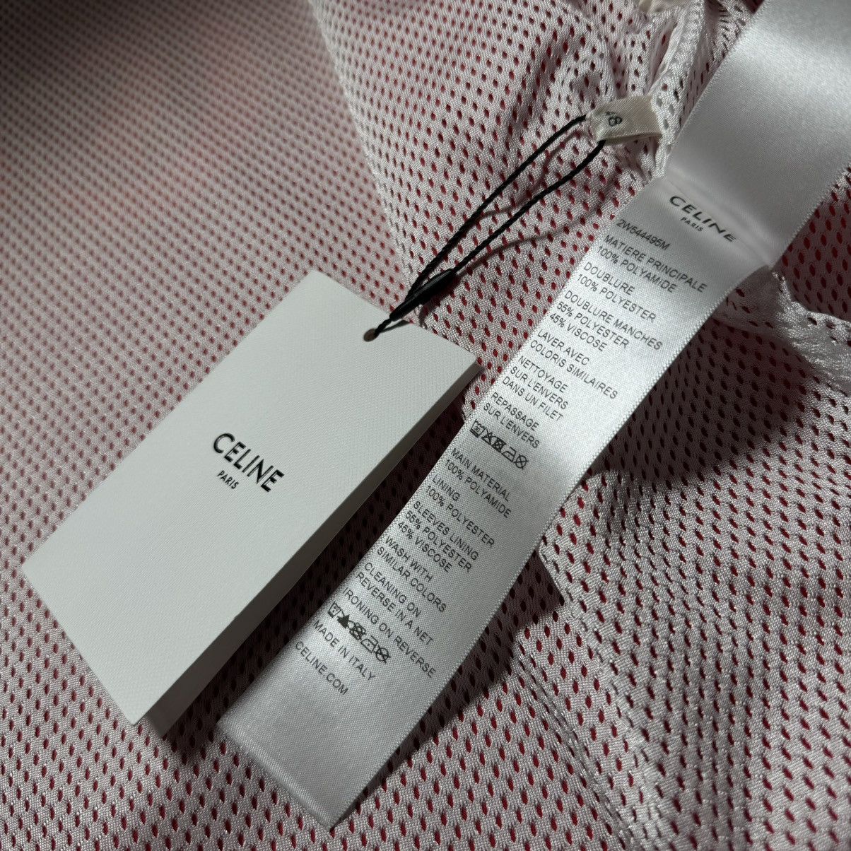 Celine × Hedi Slimane CELINE HOMME “SS22 COACH JACKET CELINE NYLON” Size US M / EU 48-50 / 2 - 5 Thumbnail