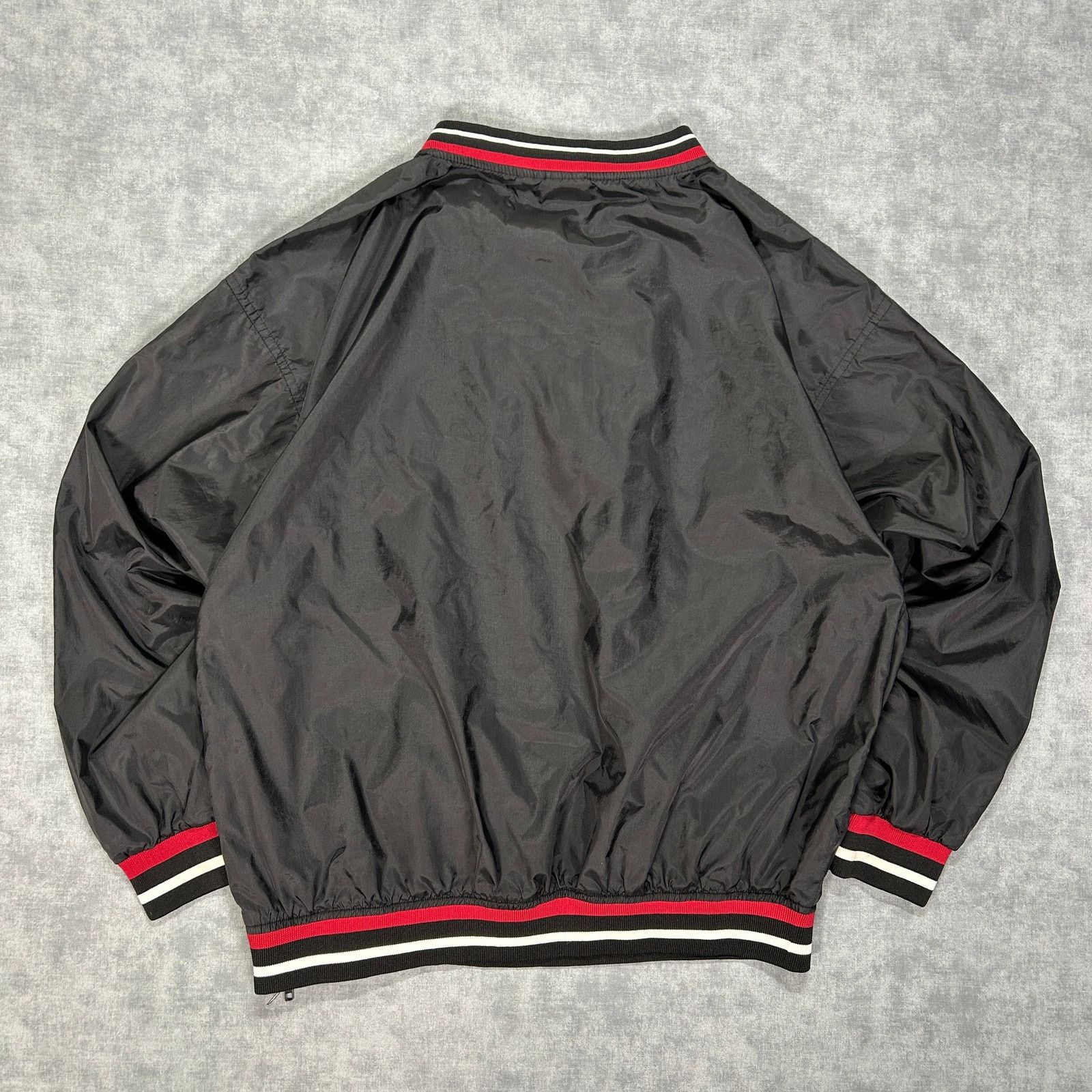 Jerzees VTG Jerzees sportswear windbreaker pullover V-neck mens L Size US L / EU 52-54 / 3 - 2 Thumbnail