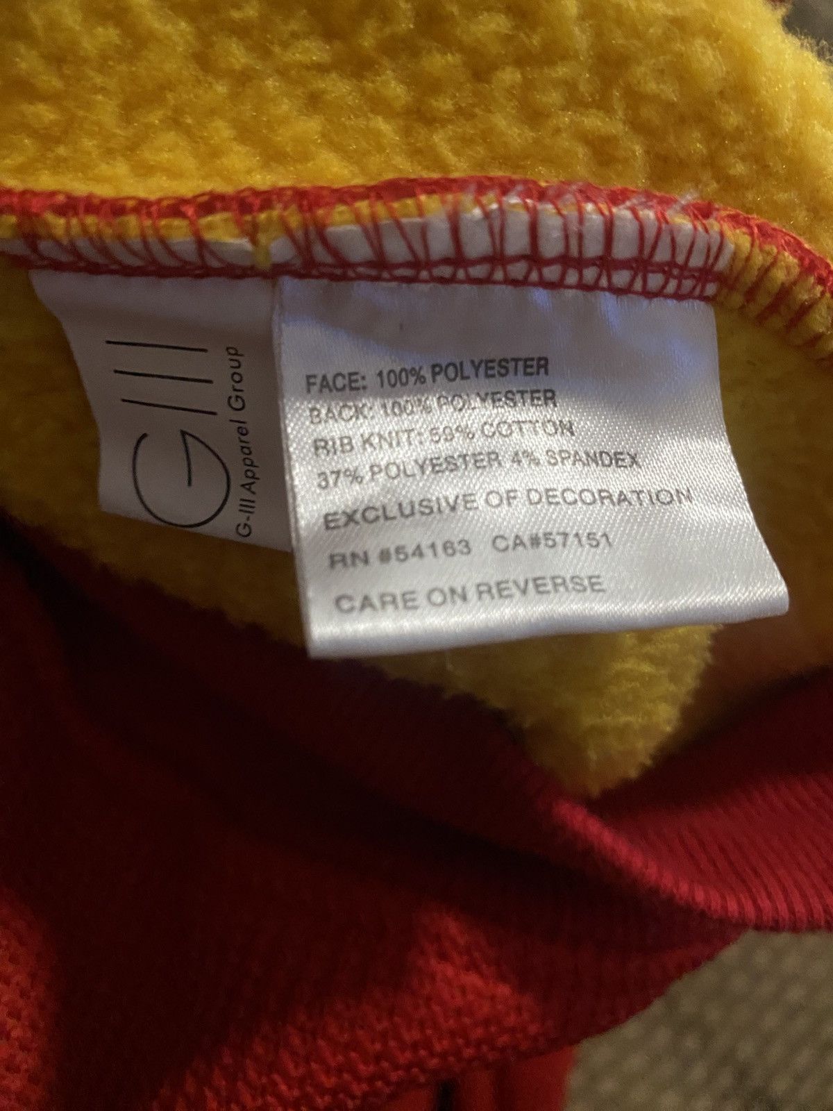 NFL NFL Kansas City Chiefs Hoodie Jacket Sherpa Lined Waffle Size US XXL / EU 58 / 5 - 6 Thumbnail