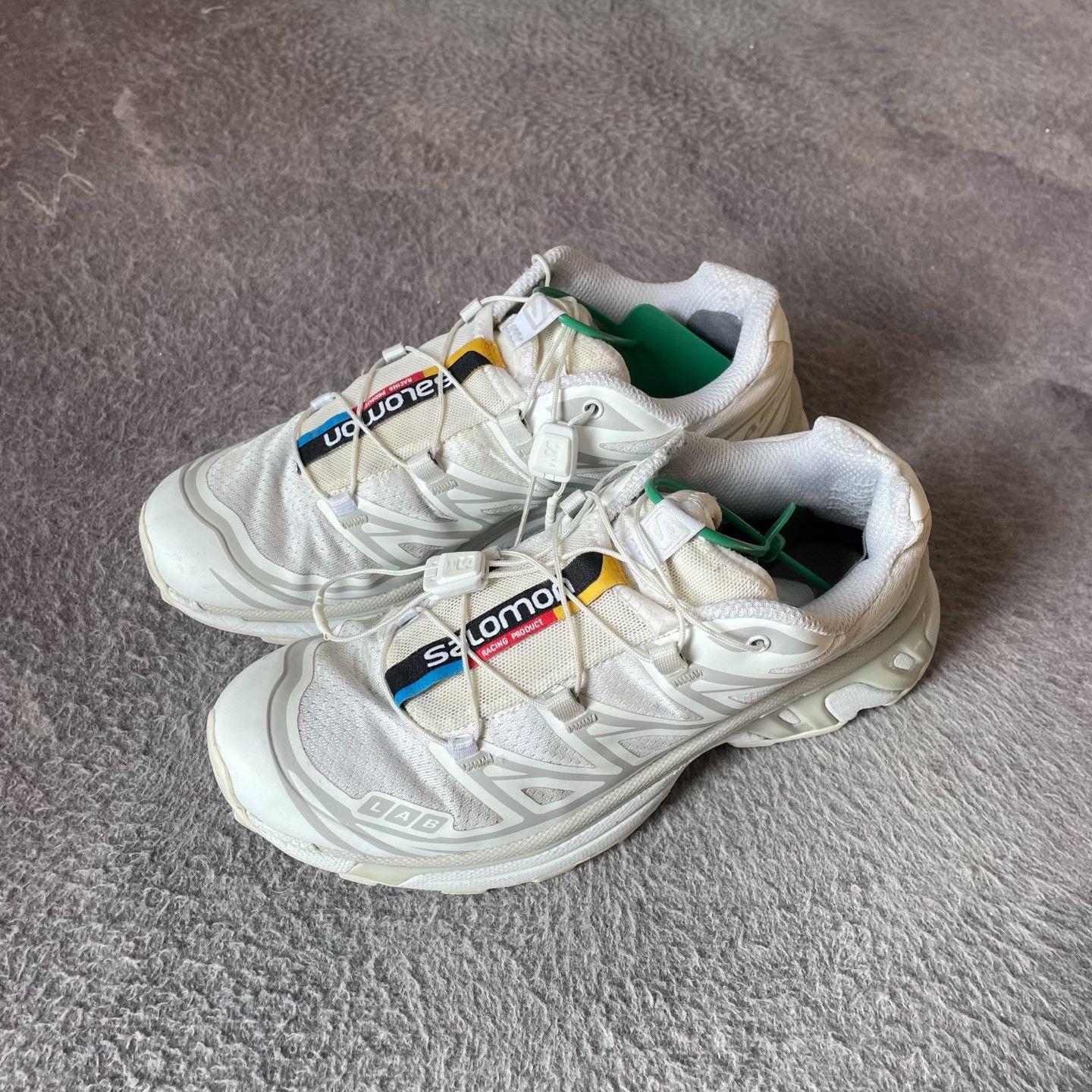 Salomon Salomon White Lowtop Sneakers 37 Men Size US 5 / EU 37 - 1 Thumbnail