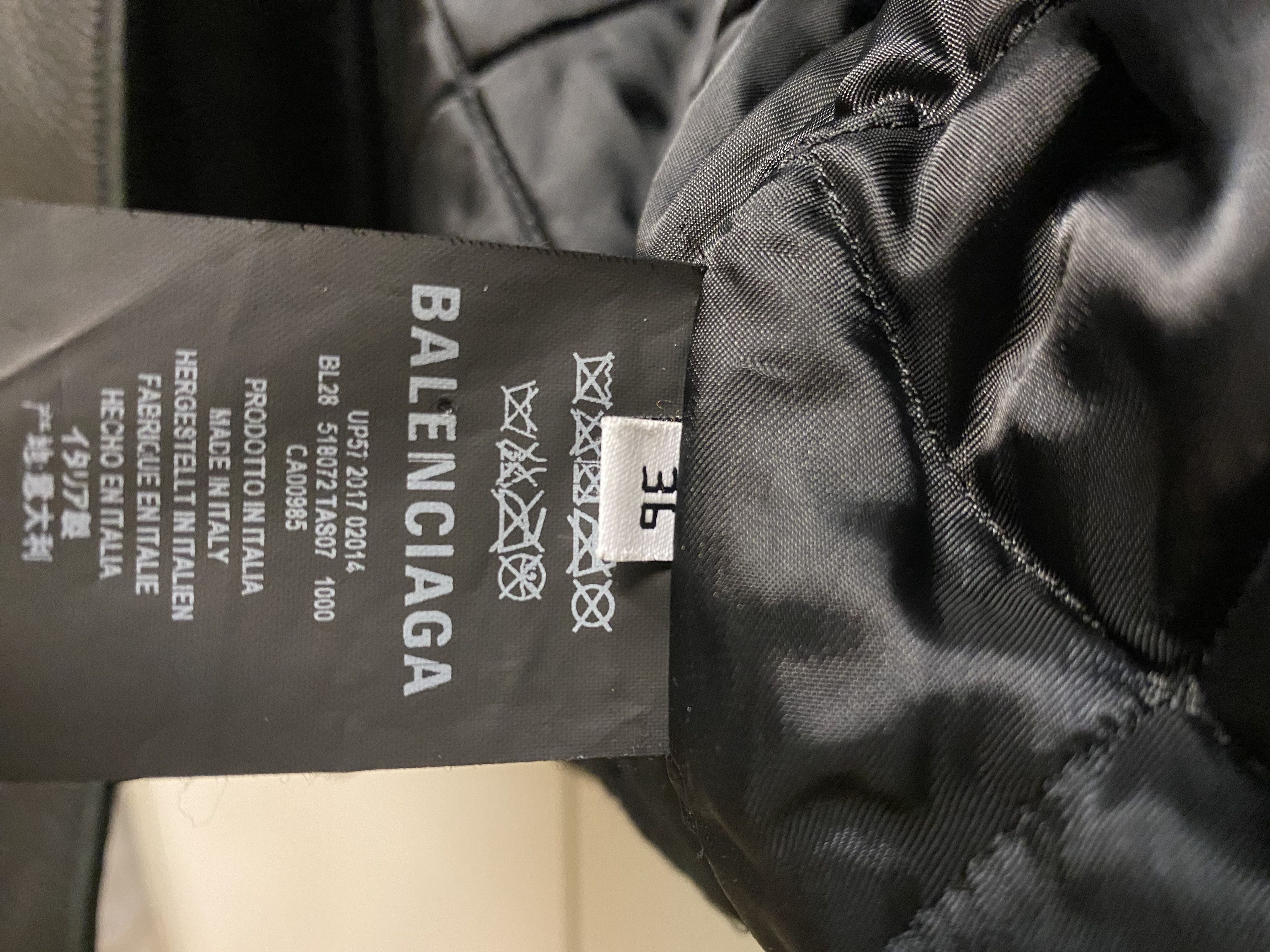 Balenciaga BALENCIAGA 2017 Runway 3-way biker jacket Size US XXS / EU 40 - 9 Thumbnail