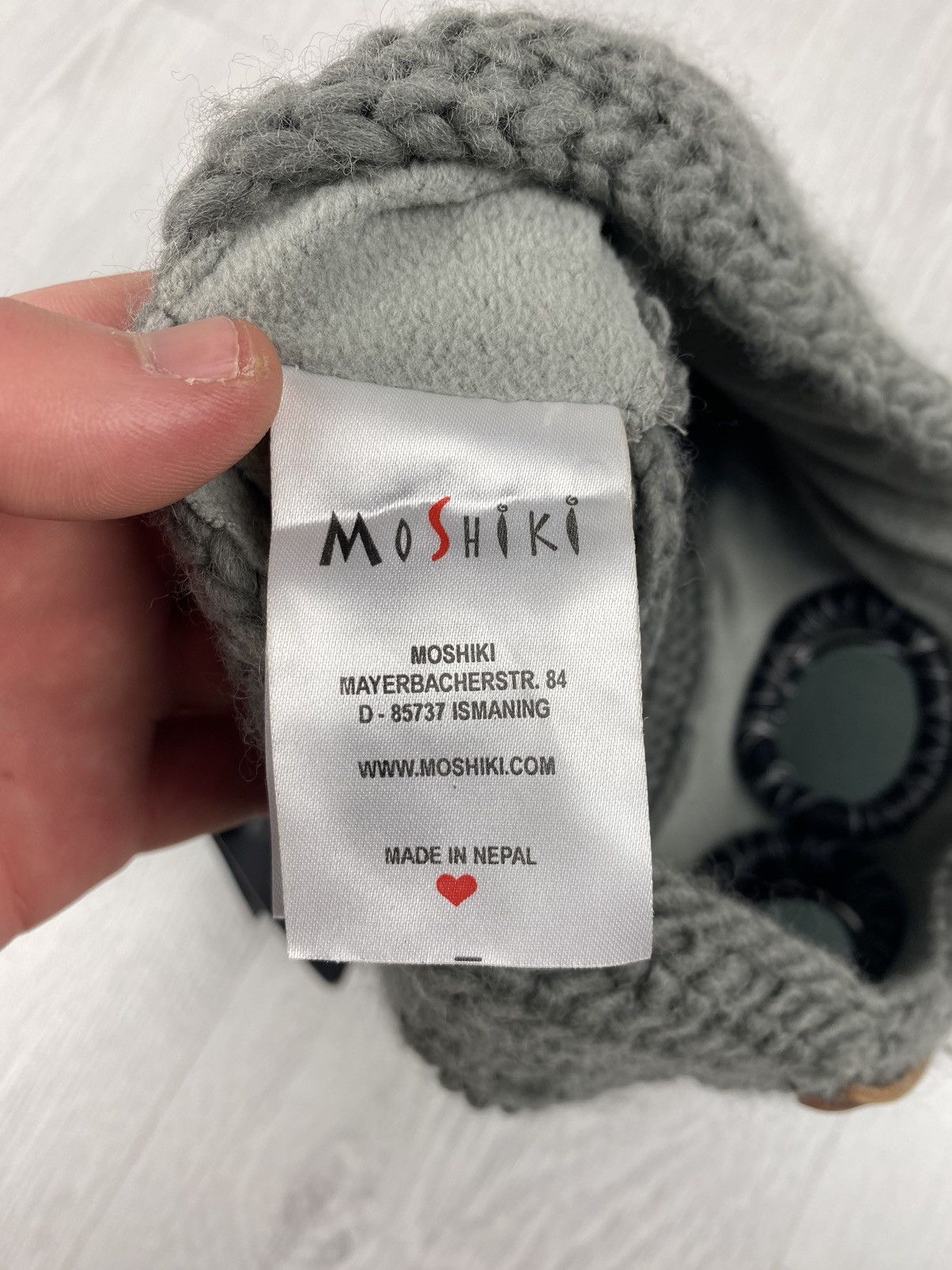 Handmade New! Moshiki Wool Beanie Winter Ski Hat Mask Sherpa Y2K Size ONE SIZE - 10 Thumbnail