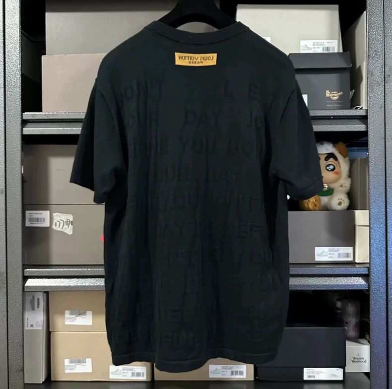 Louis Vuitton Louis Vuitton Black Short Sleeve Top - dmc Size US XL / EU 56 / 4 - 1 Thumbnail