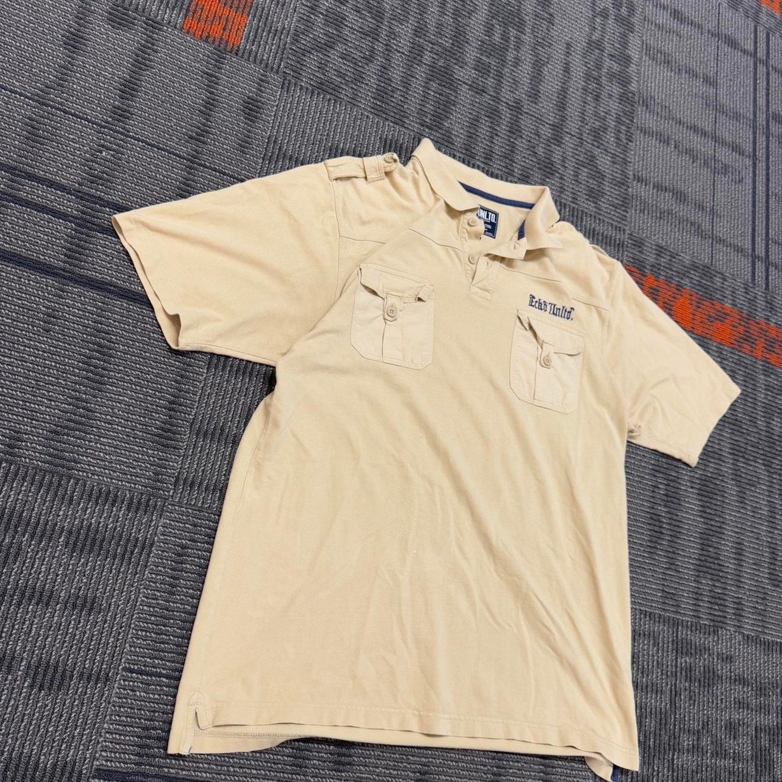 Ecko Unltd. Ecko Unltd Y2K Polo Shirt – Size XL Size US XL / EU 56 / 4 - 2 Thumbnail