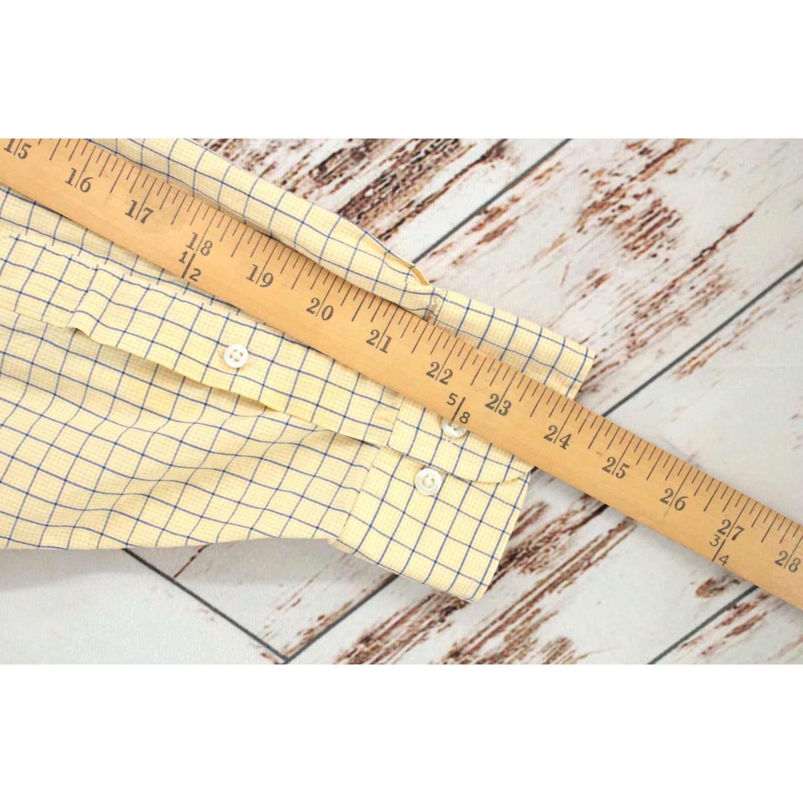 Brooks Brothers Brooks Brothers 346 Shirt Mens 17.5 Yellow Black Check Button-Down Long Sleeve Shirts Mens Yellow Black Check 346 17.5 Button-Down Vintage N/A Size US XXL / EU 58 / 5 - 7 Thumbnail